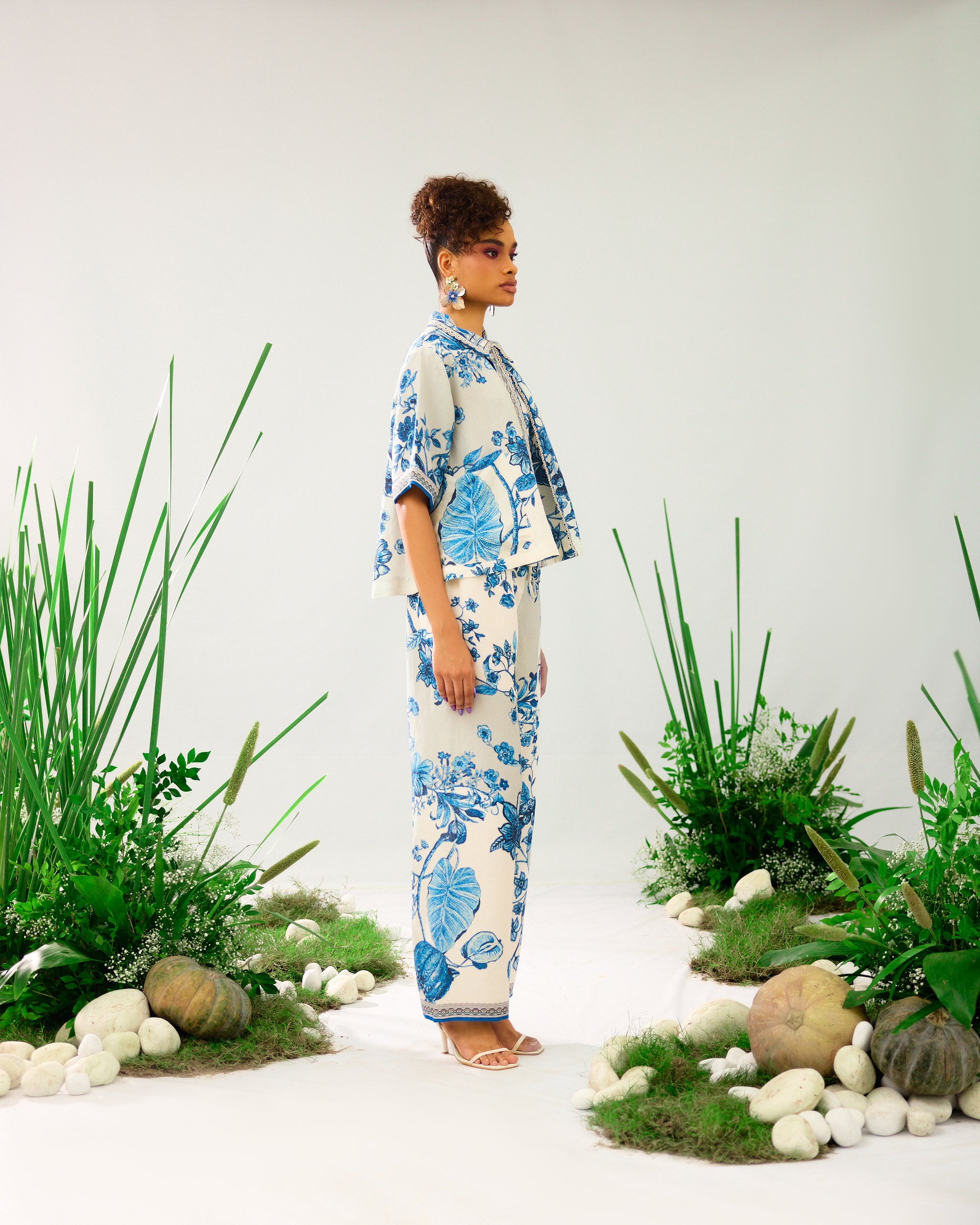Florence : Mia - Blue/White