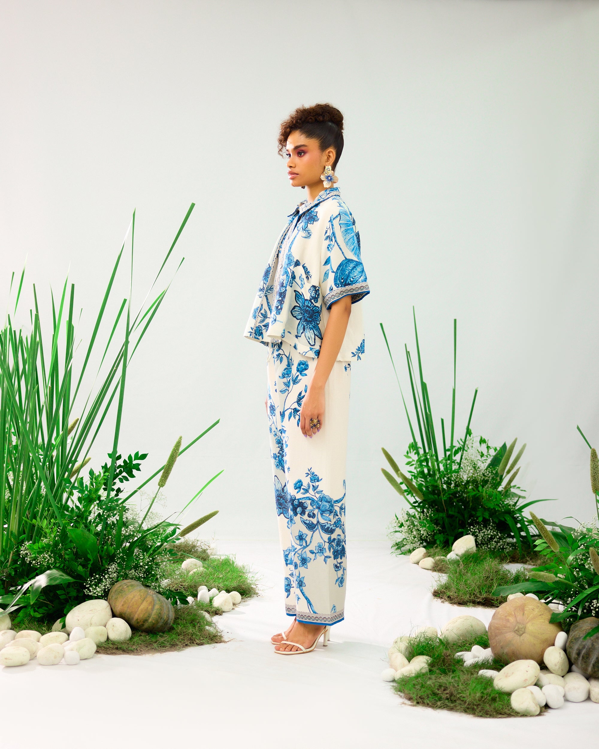 Florence : Mia - Blue/White