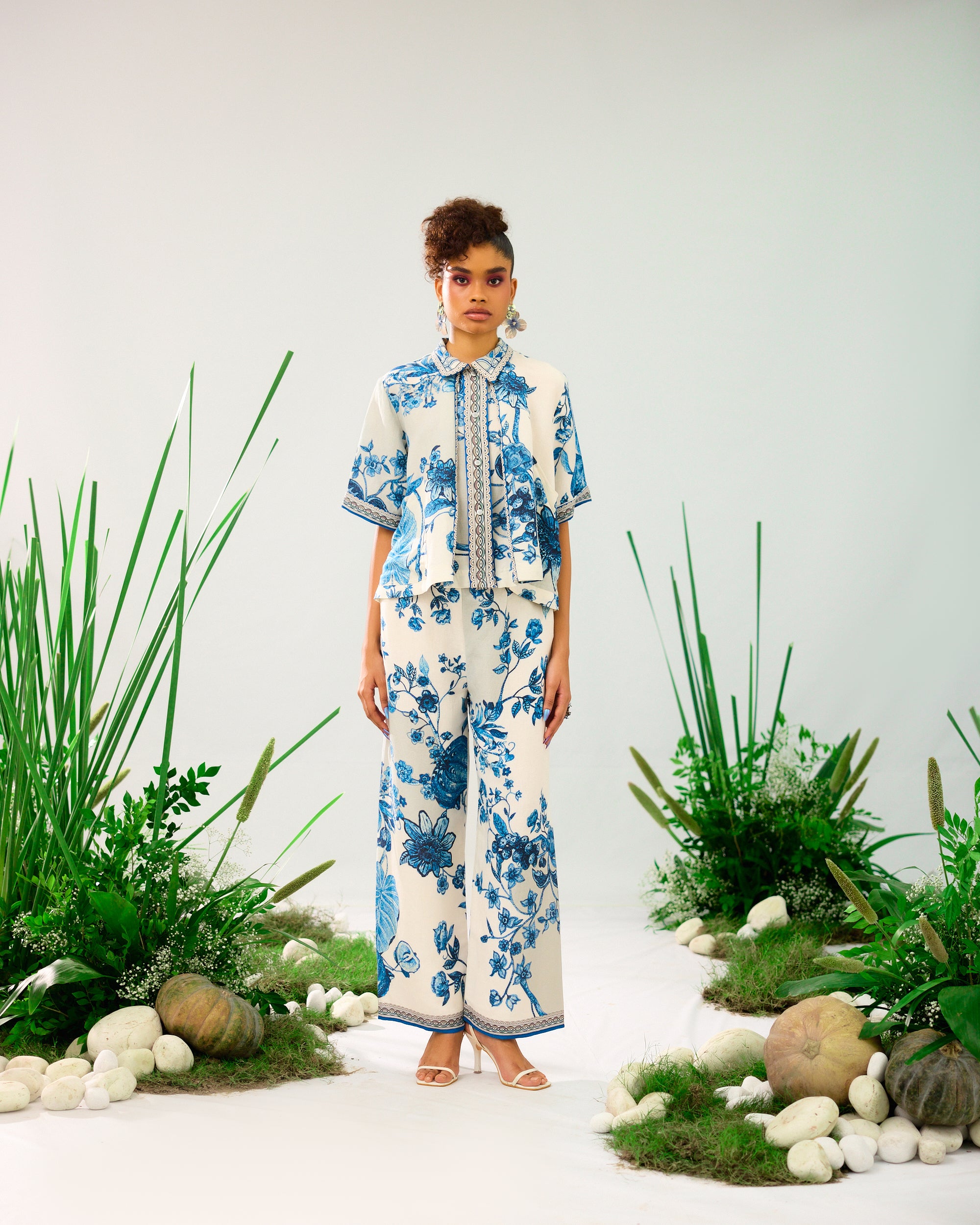 Florence : Mia - Blue/White