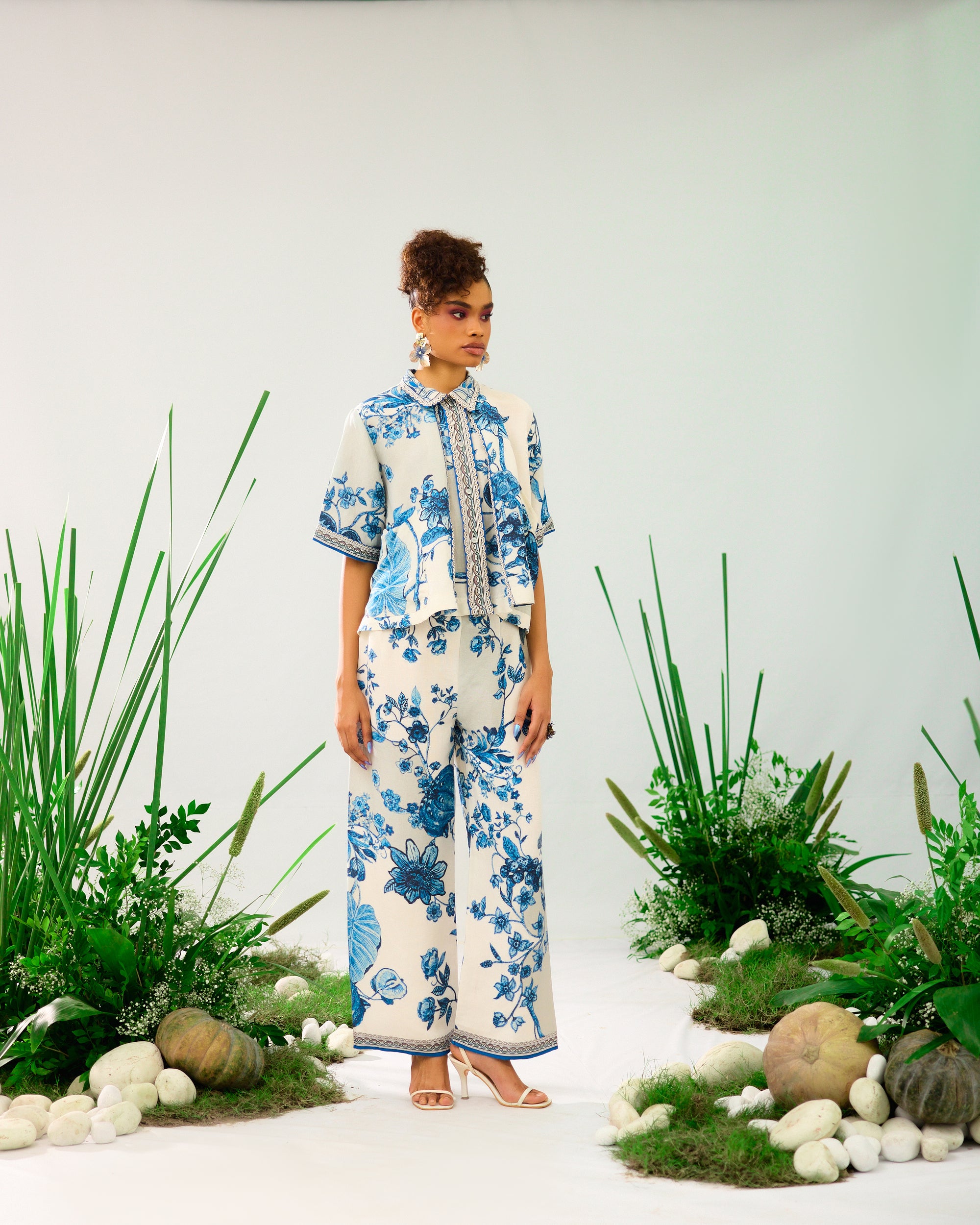 Florence : Mia - Blue/White