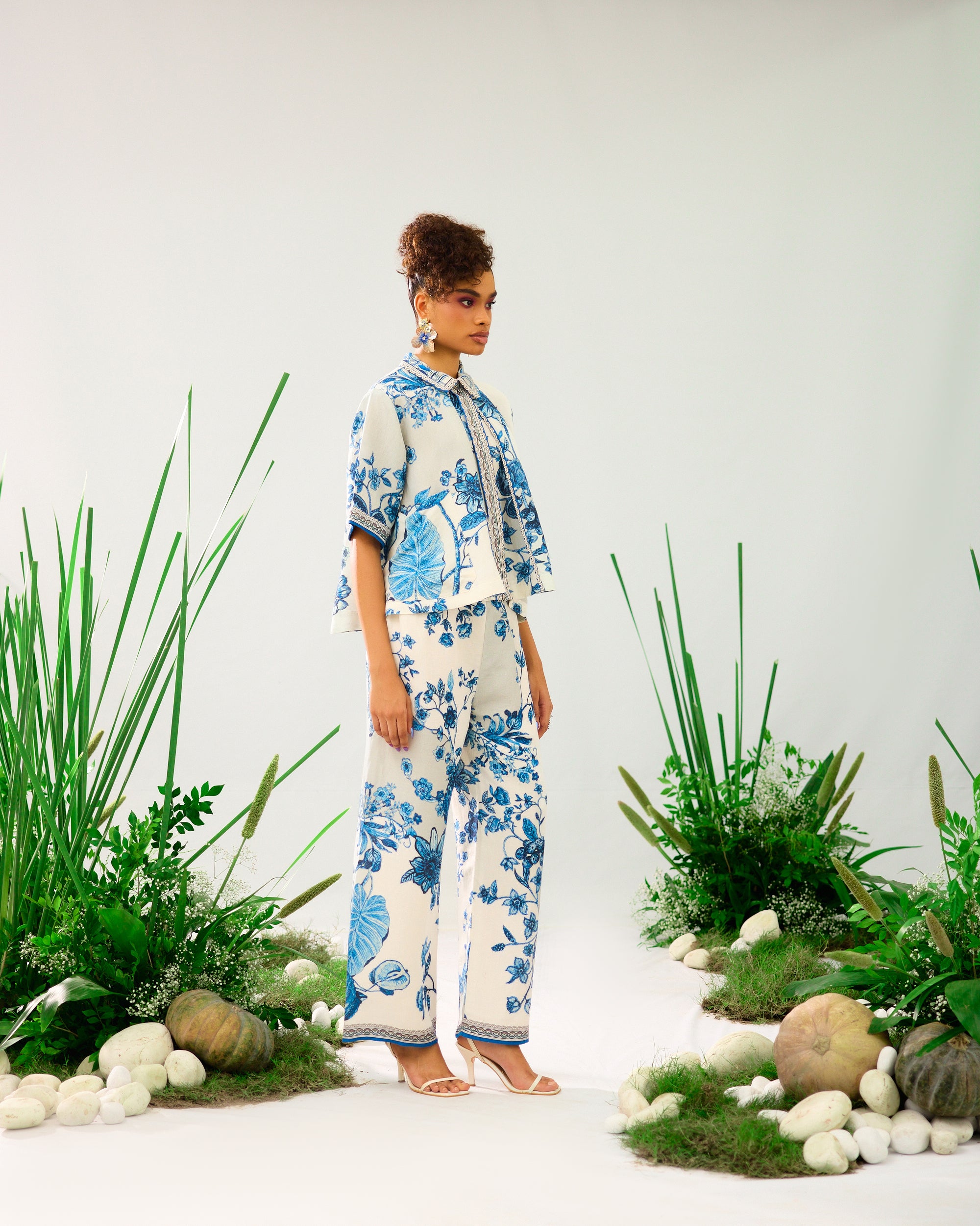 Florence : Mia - Blue/White