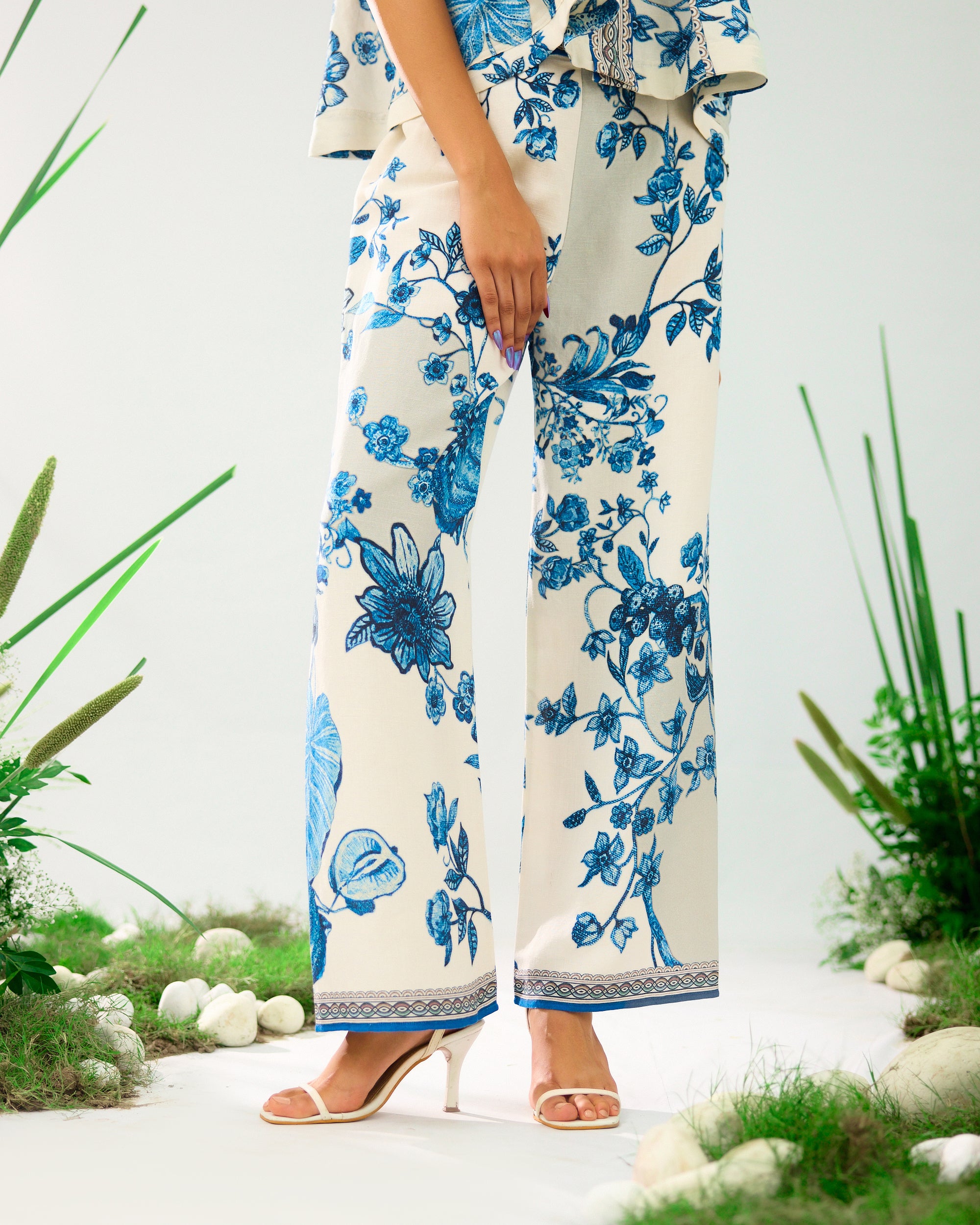 Florence : Mia - Blue/White