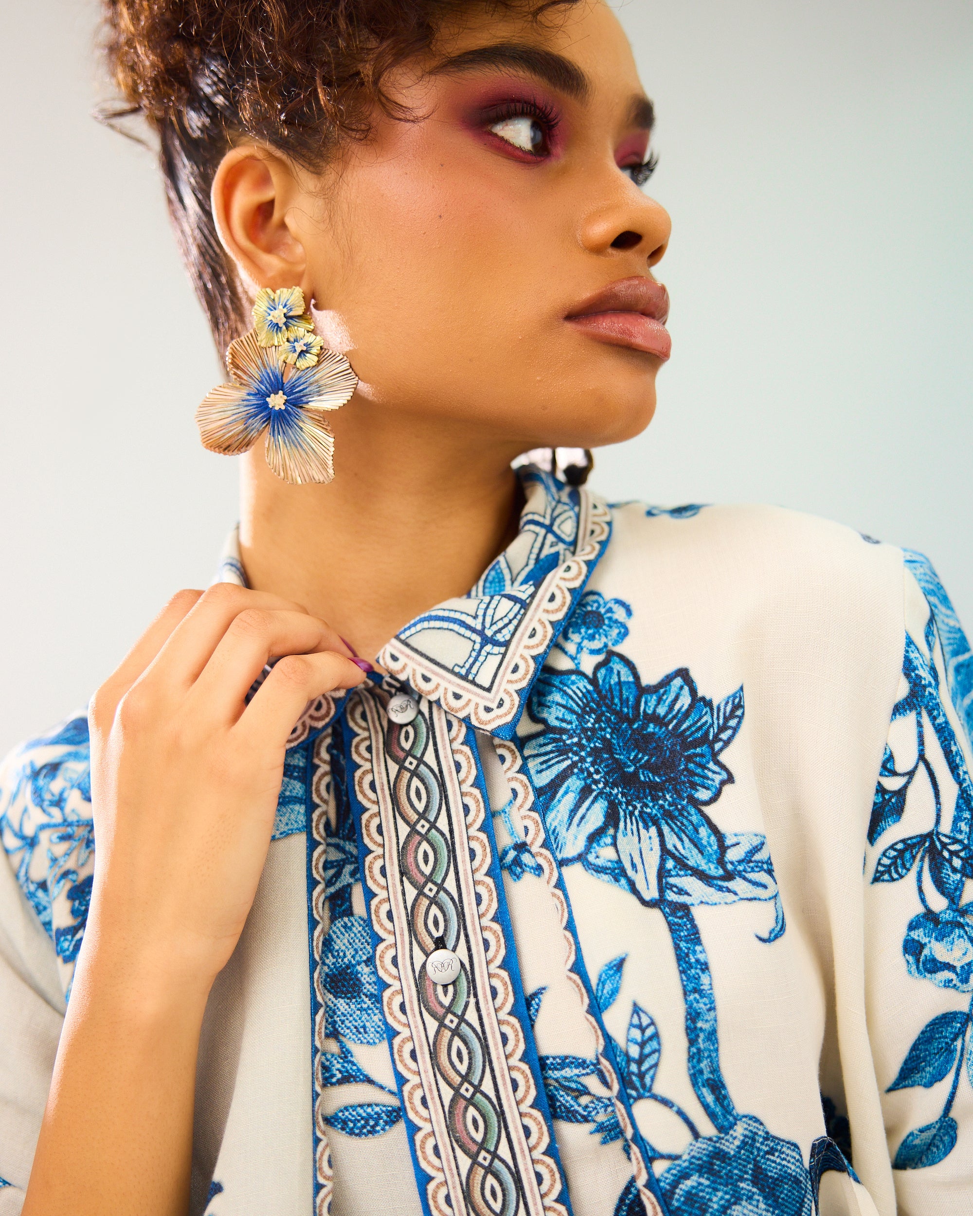 Florence : Mia - Blue/White