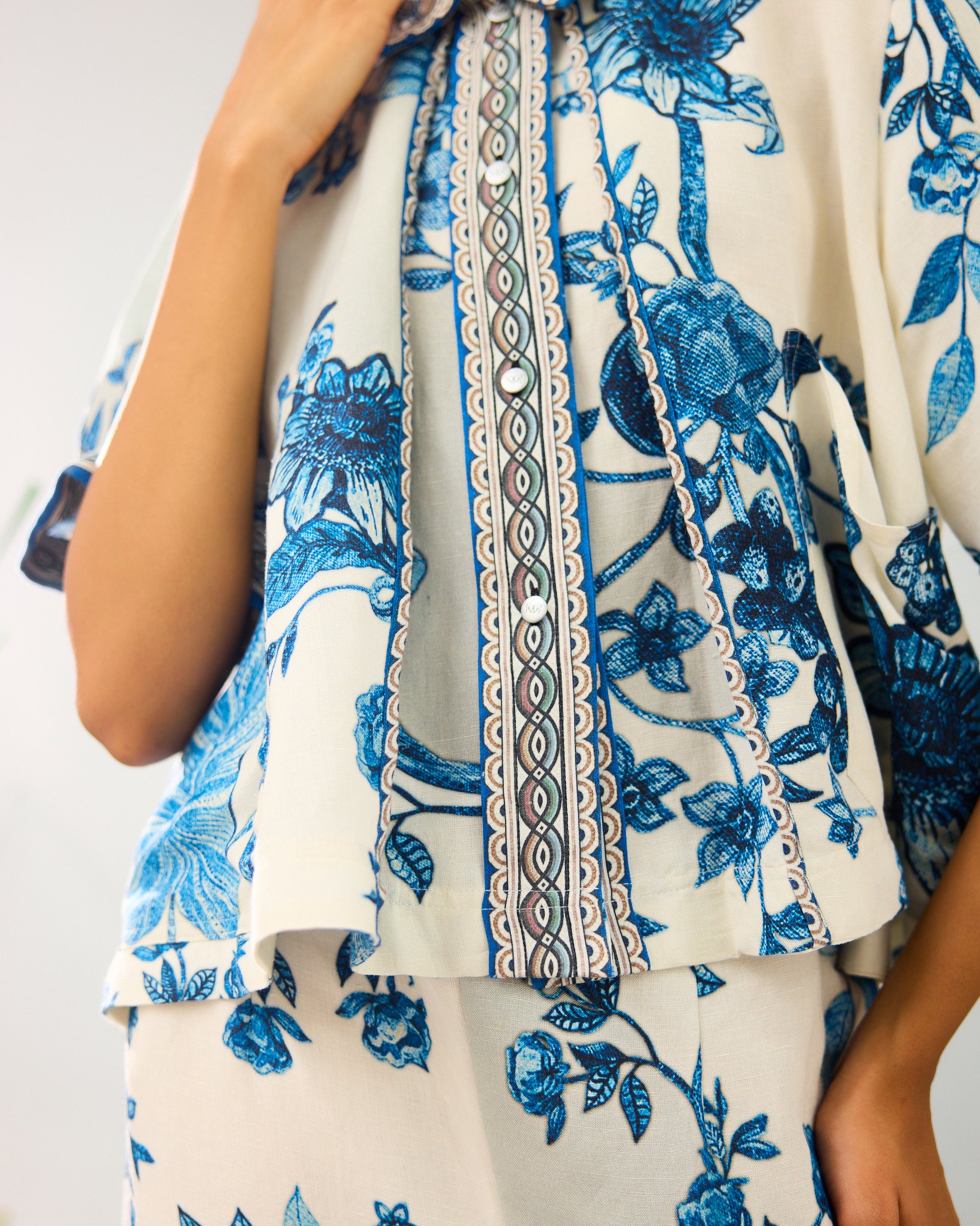 Florence : Mia - Blue/White