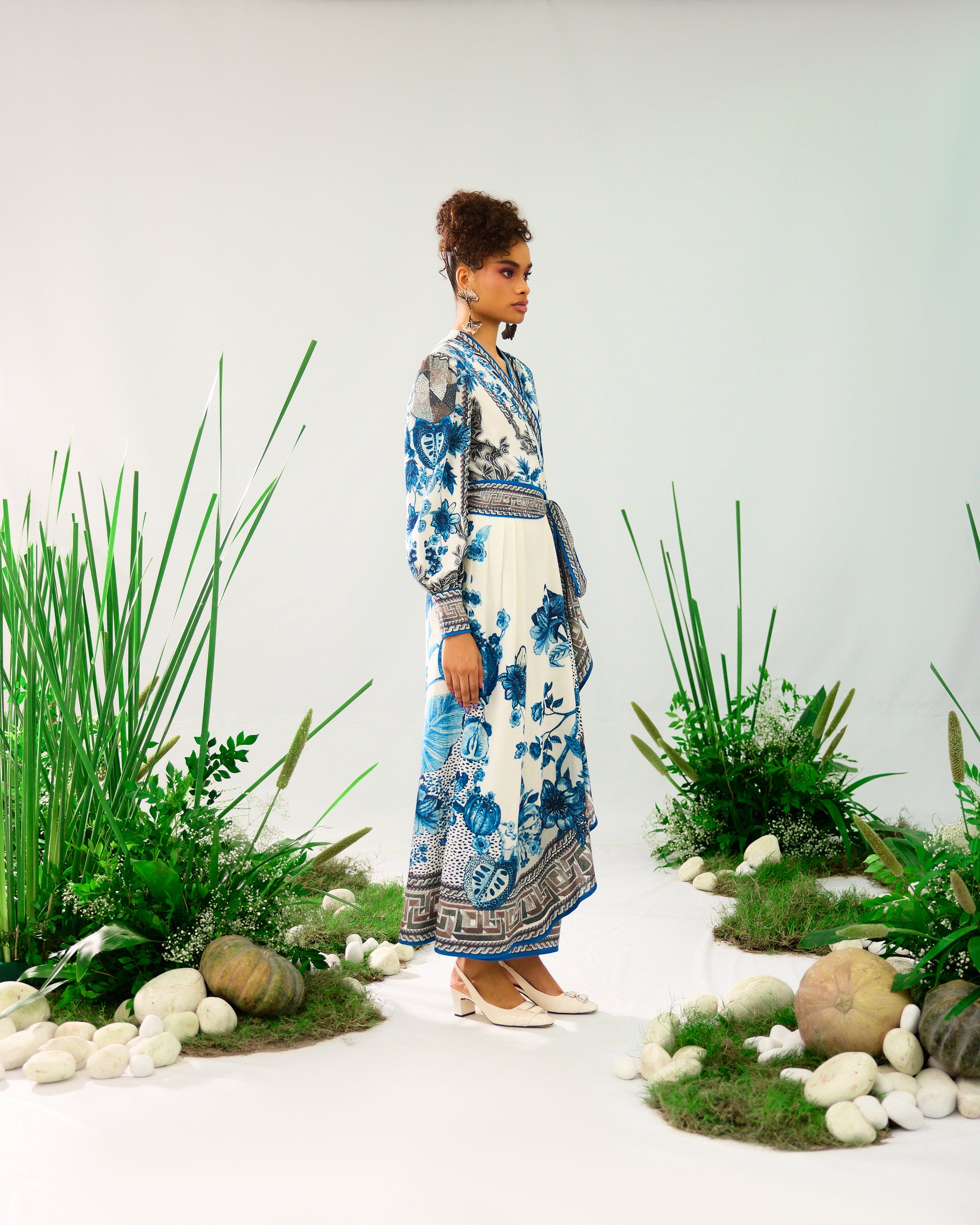 Florence : Udipti - Blue/White