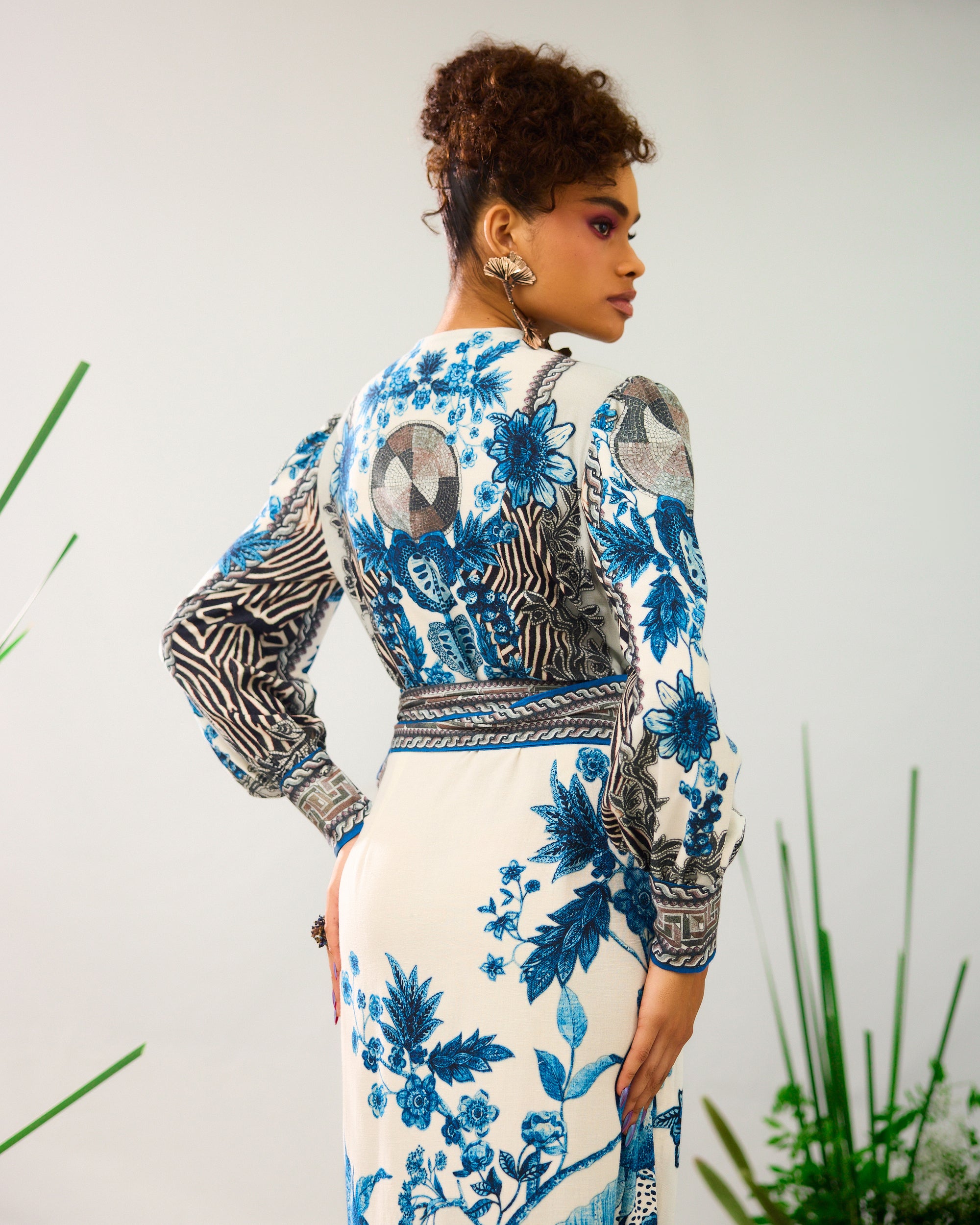 Florence : Udipti - Blue/White