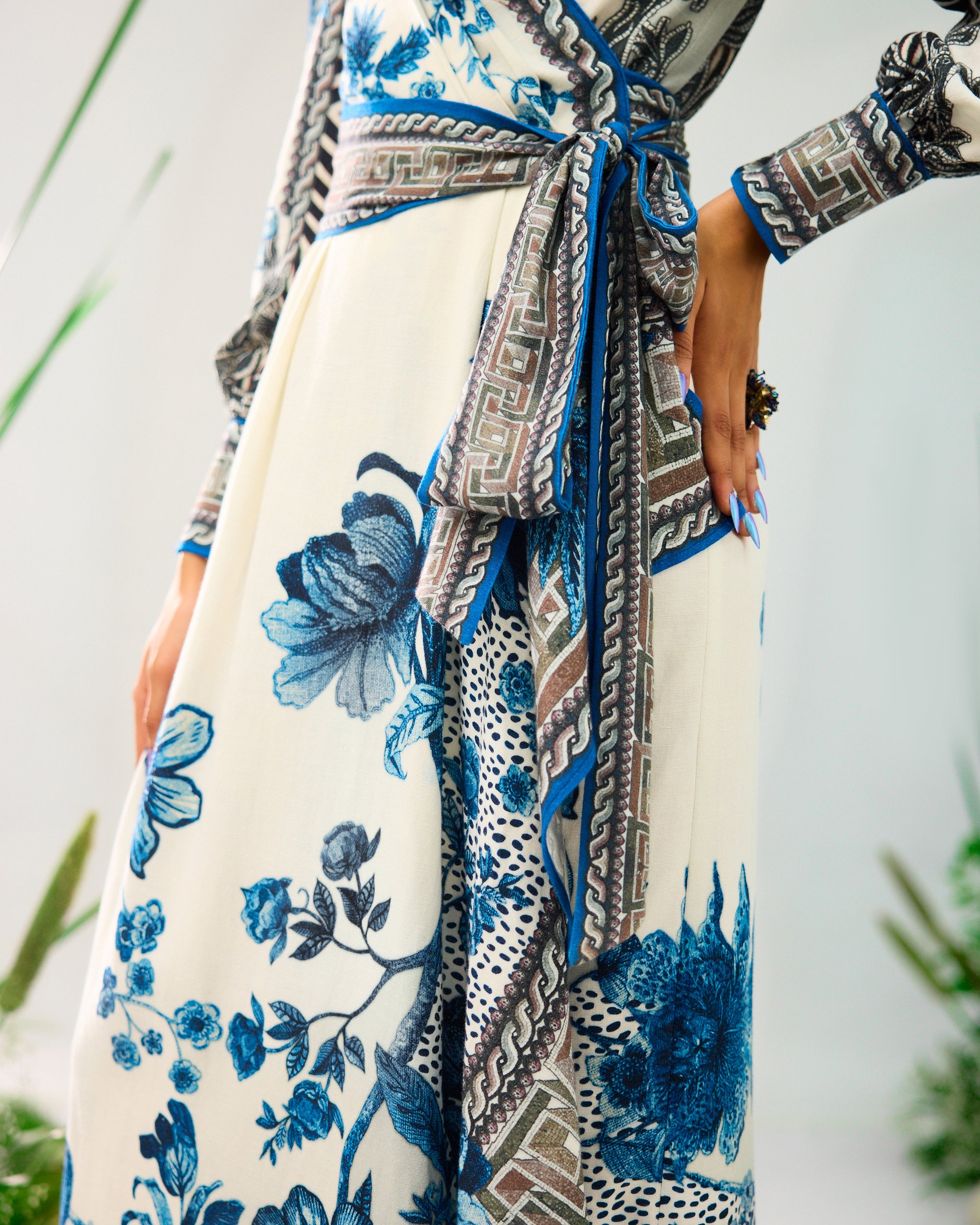 Florence : Udipti - Blue/White
