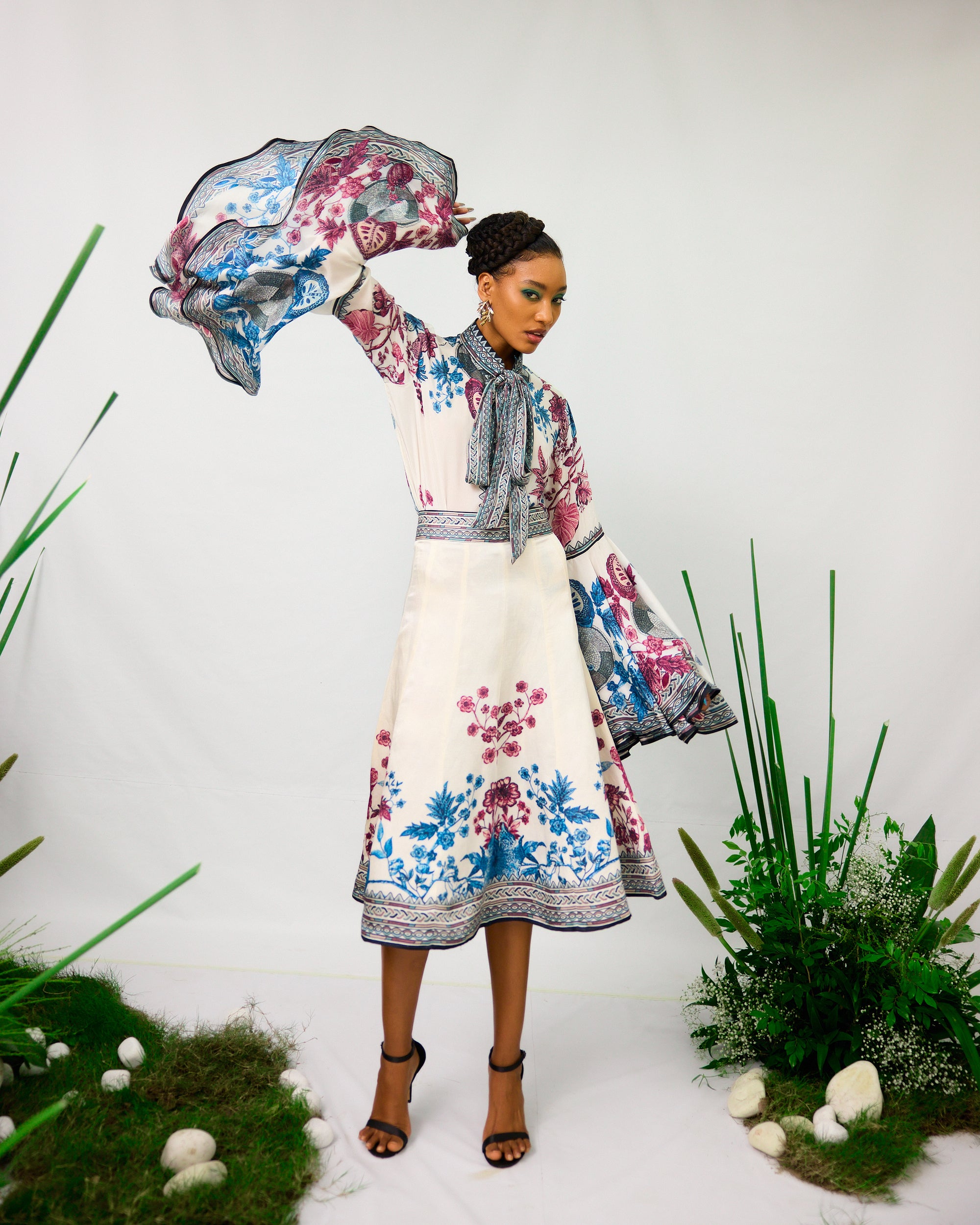 Florence : Bionda/Siara - Blue/Raspberry