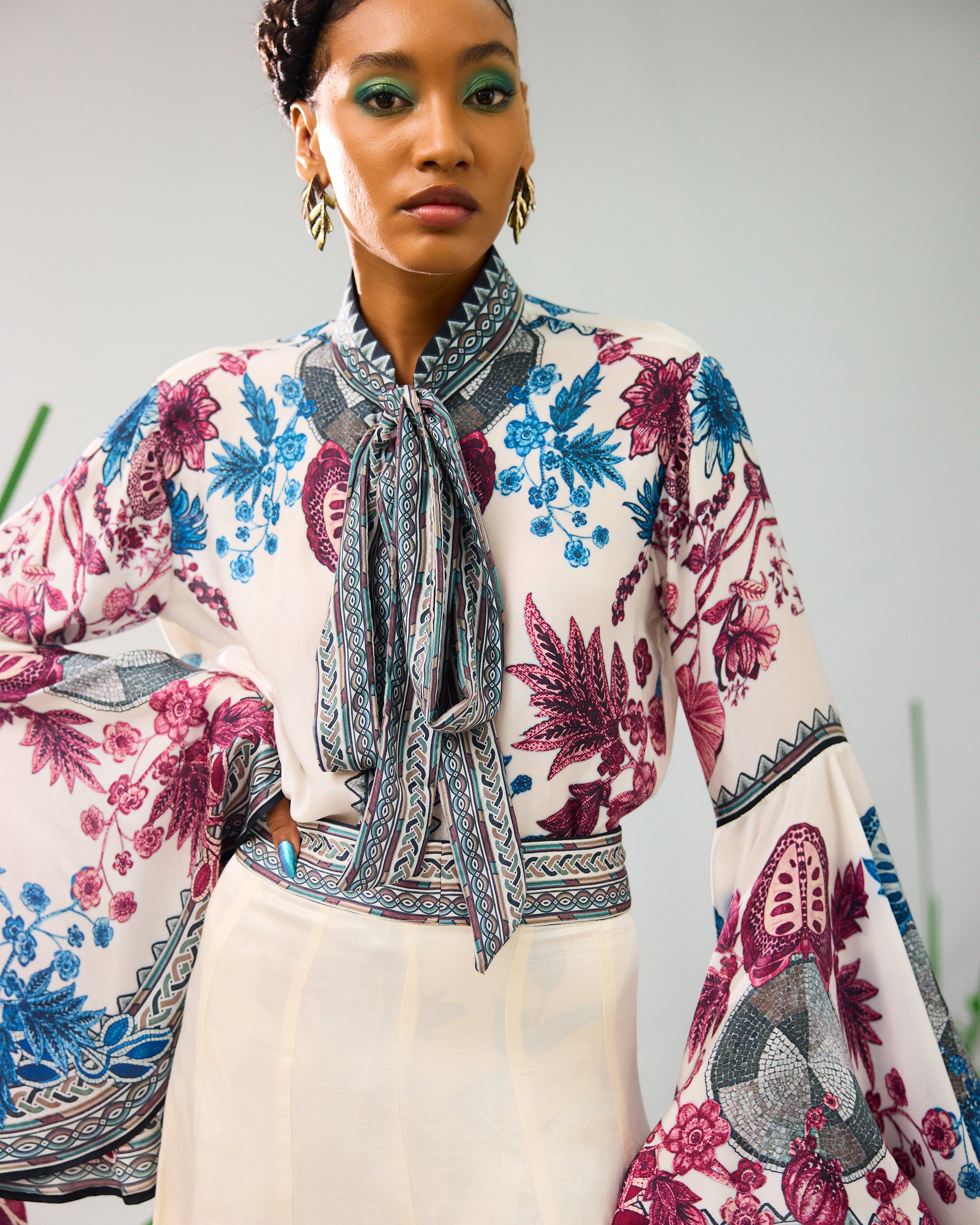 Florence : Bionda/Siara - Blue/Raspberry