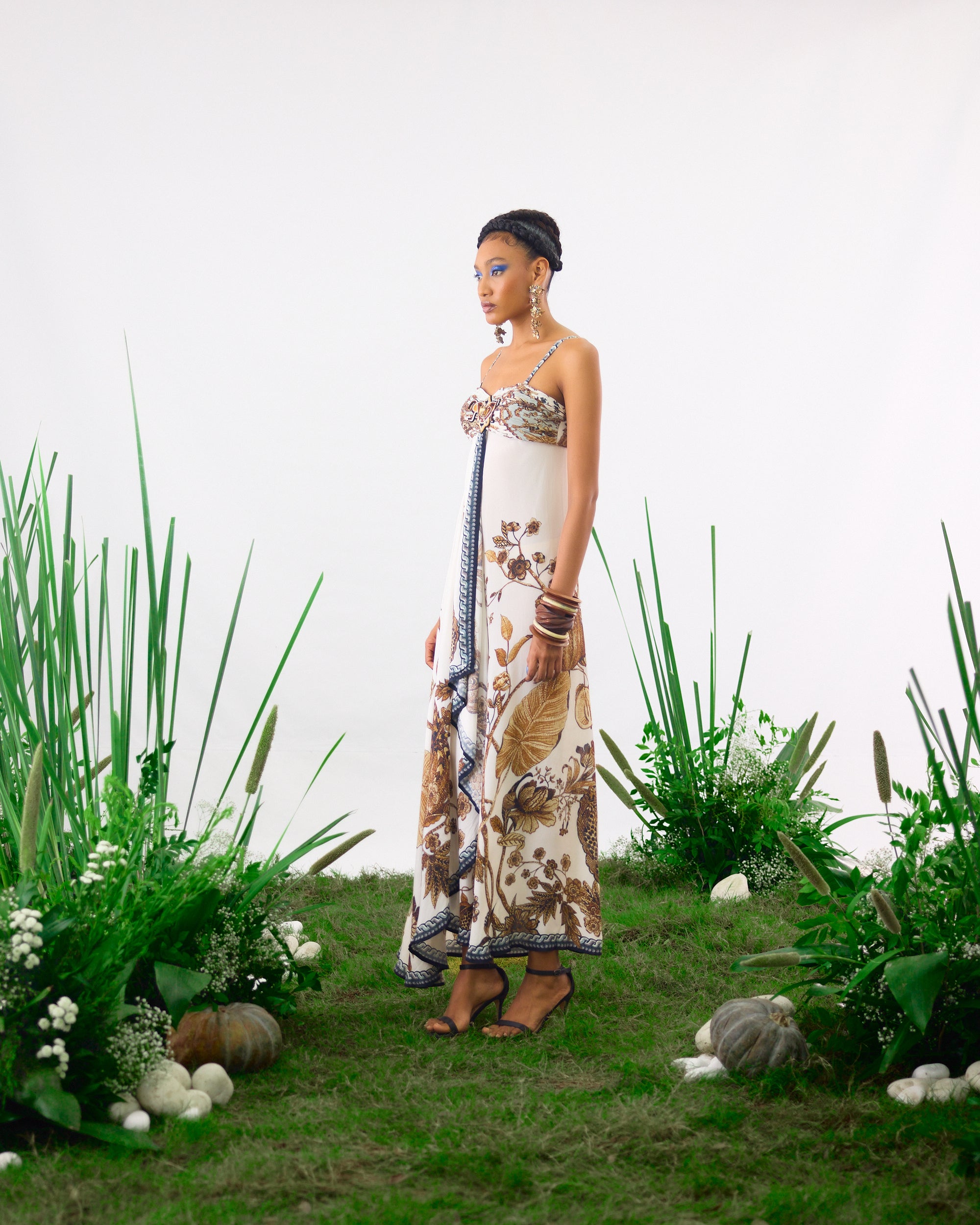 Florence : Bindya - Gold/White