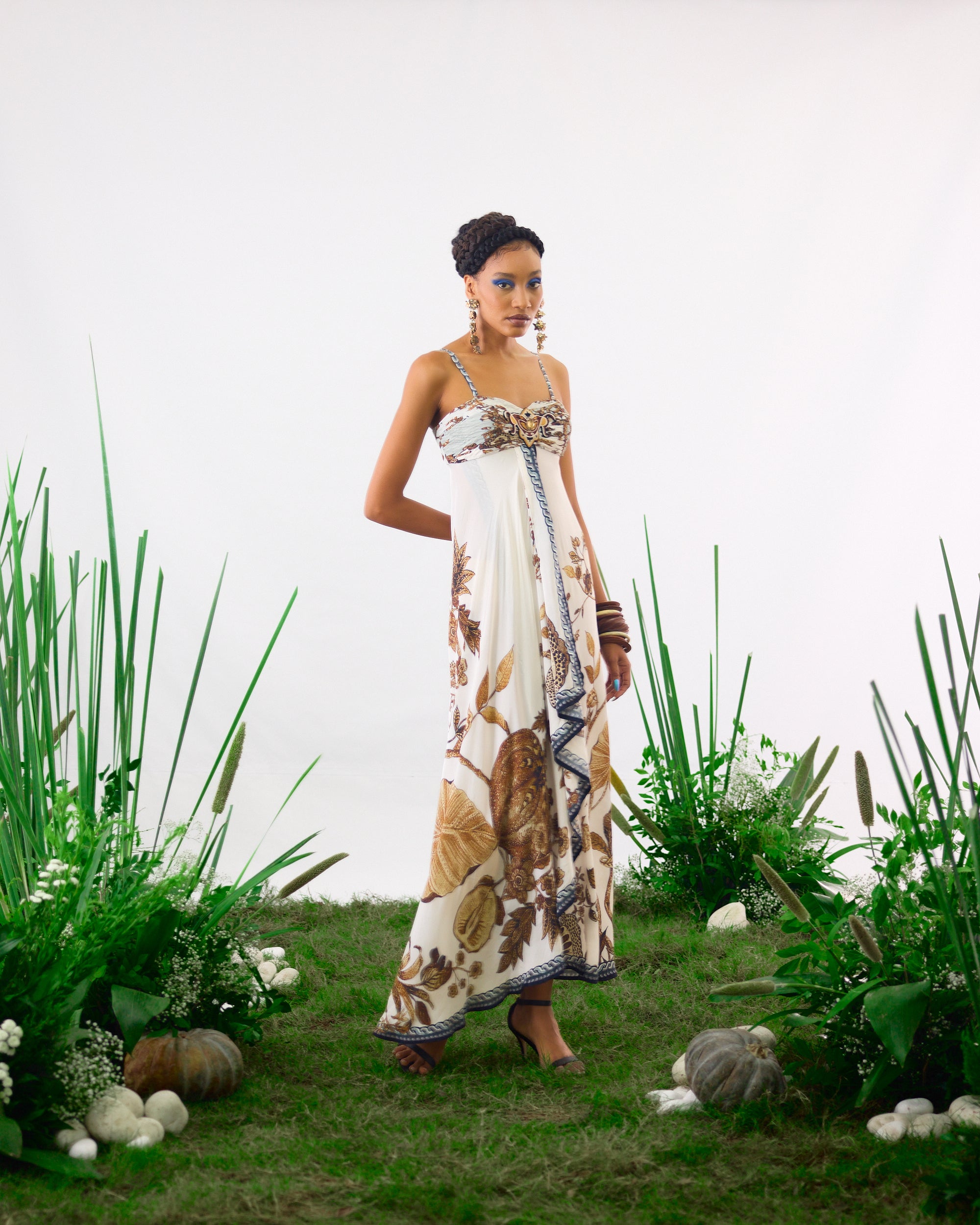 Florence : Bindya - Gold/White