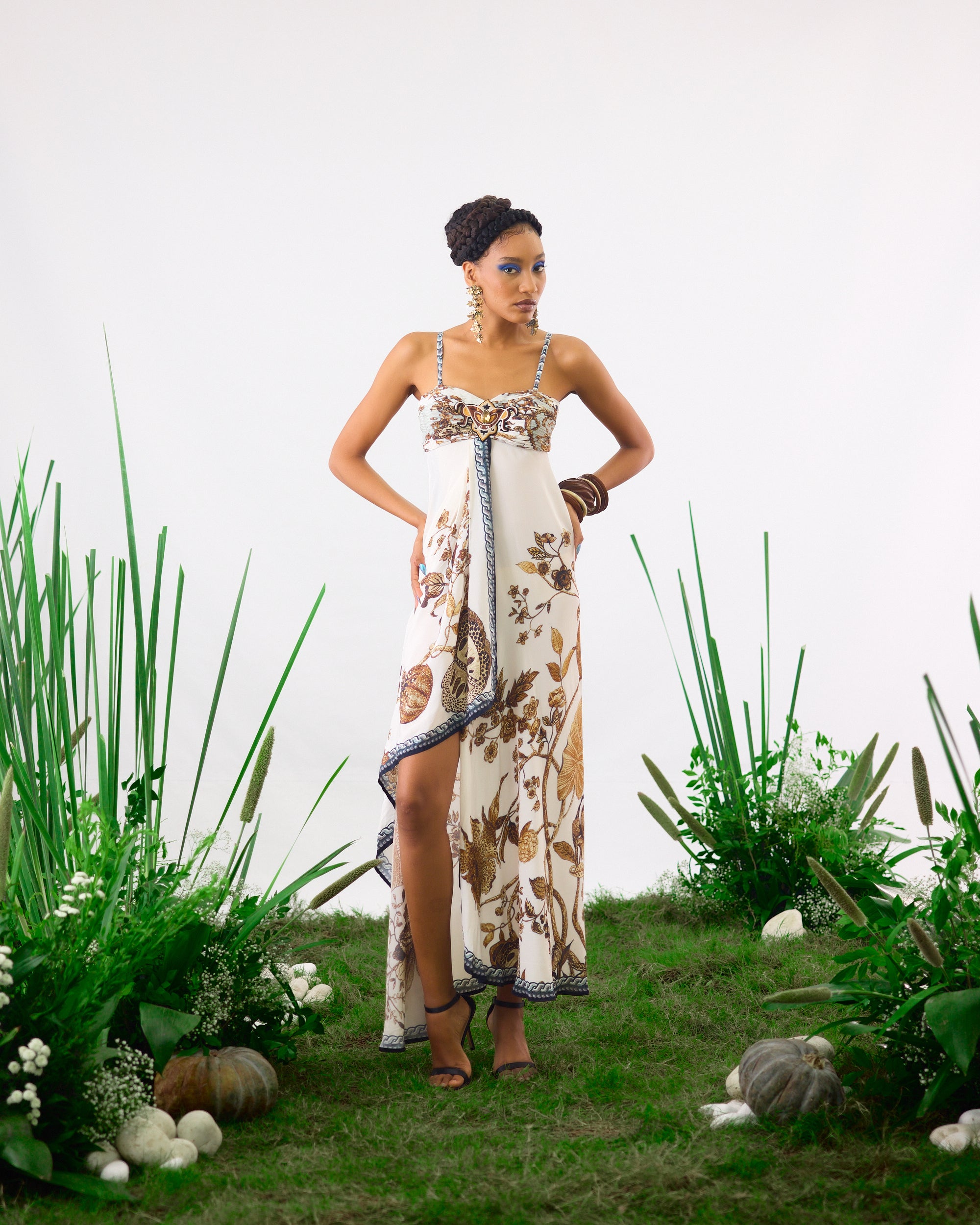 Florence : Bindya - Gold/White