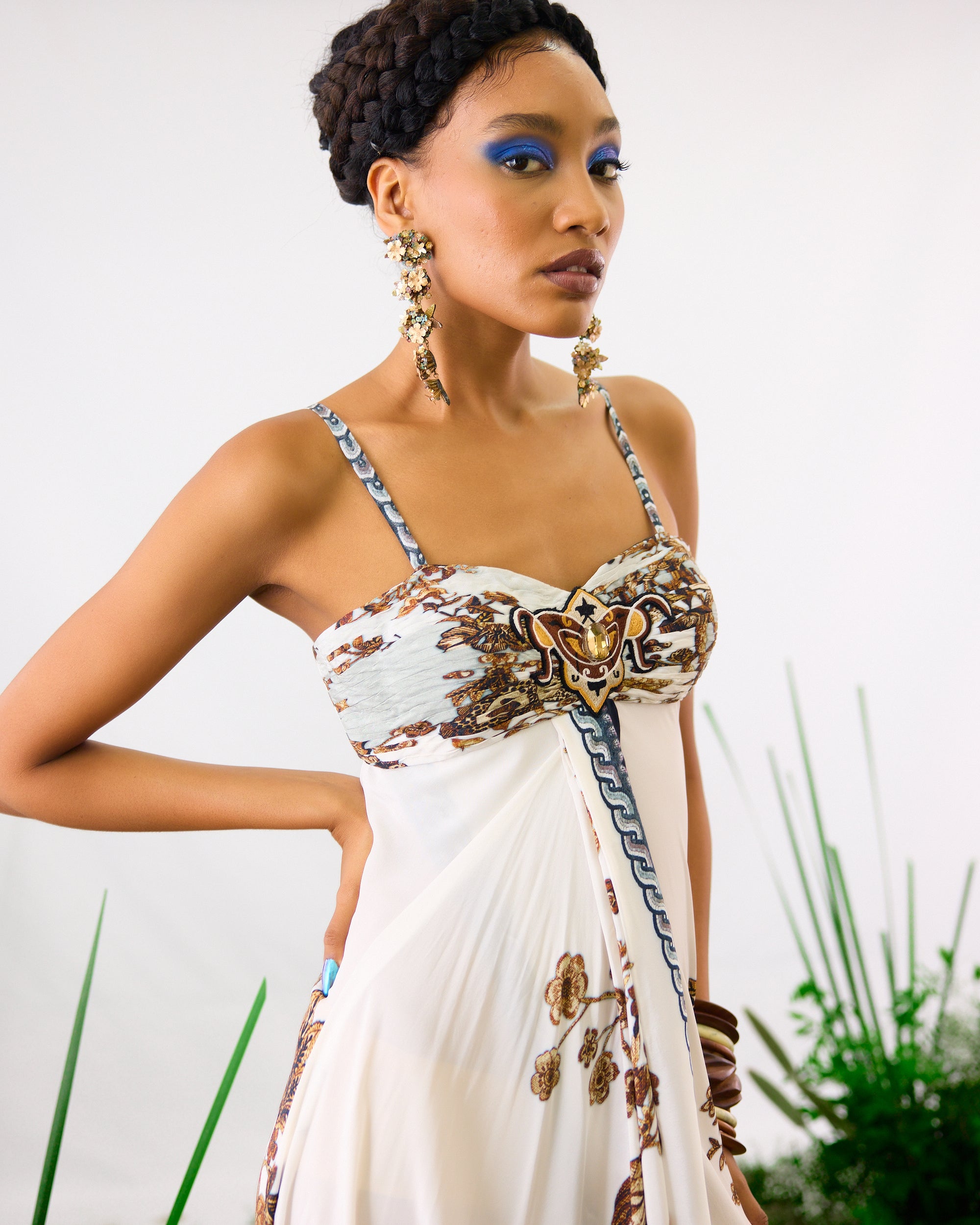 Florence : Bindya - Gold/White