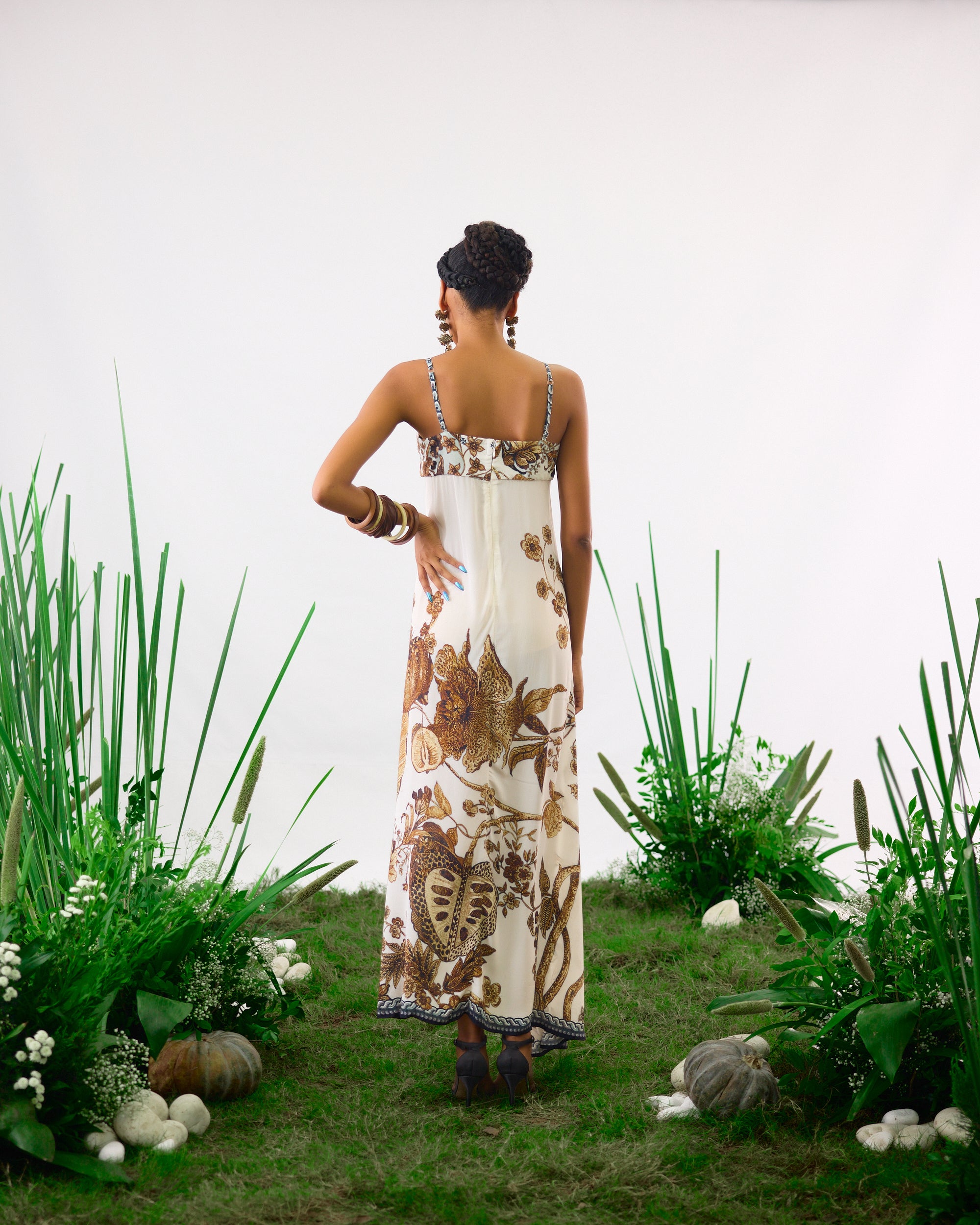 Florence : Bindya - Gold/White