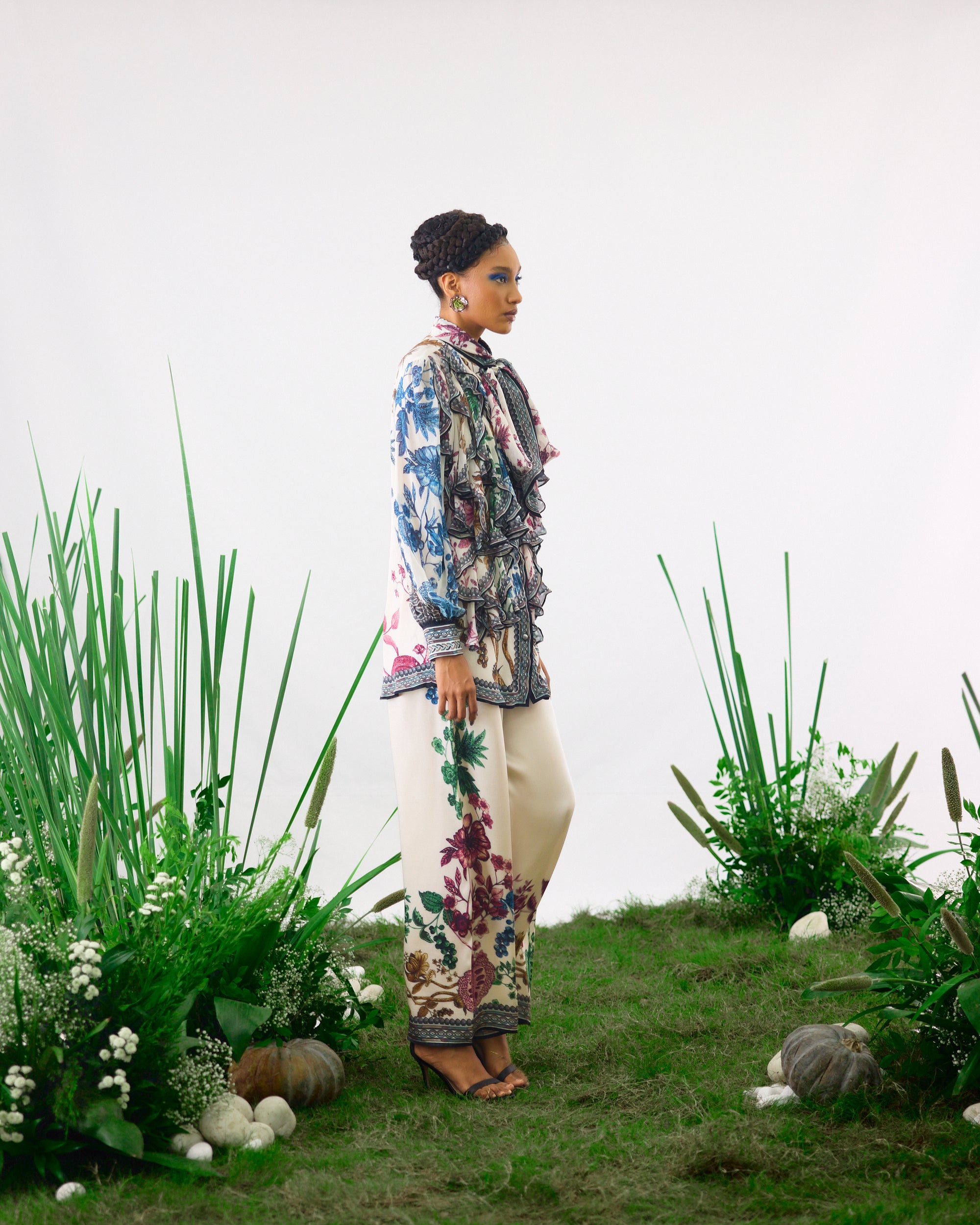 Florence : Franchesca - White/Multi