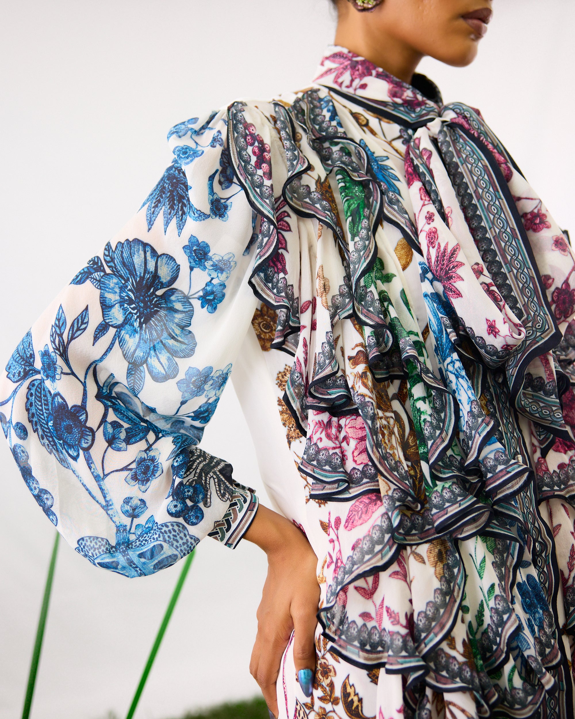 Florence : Franchesca - White/Multi