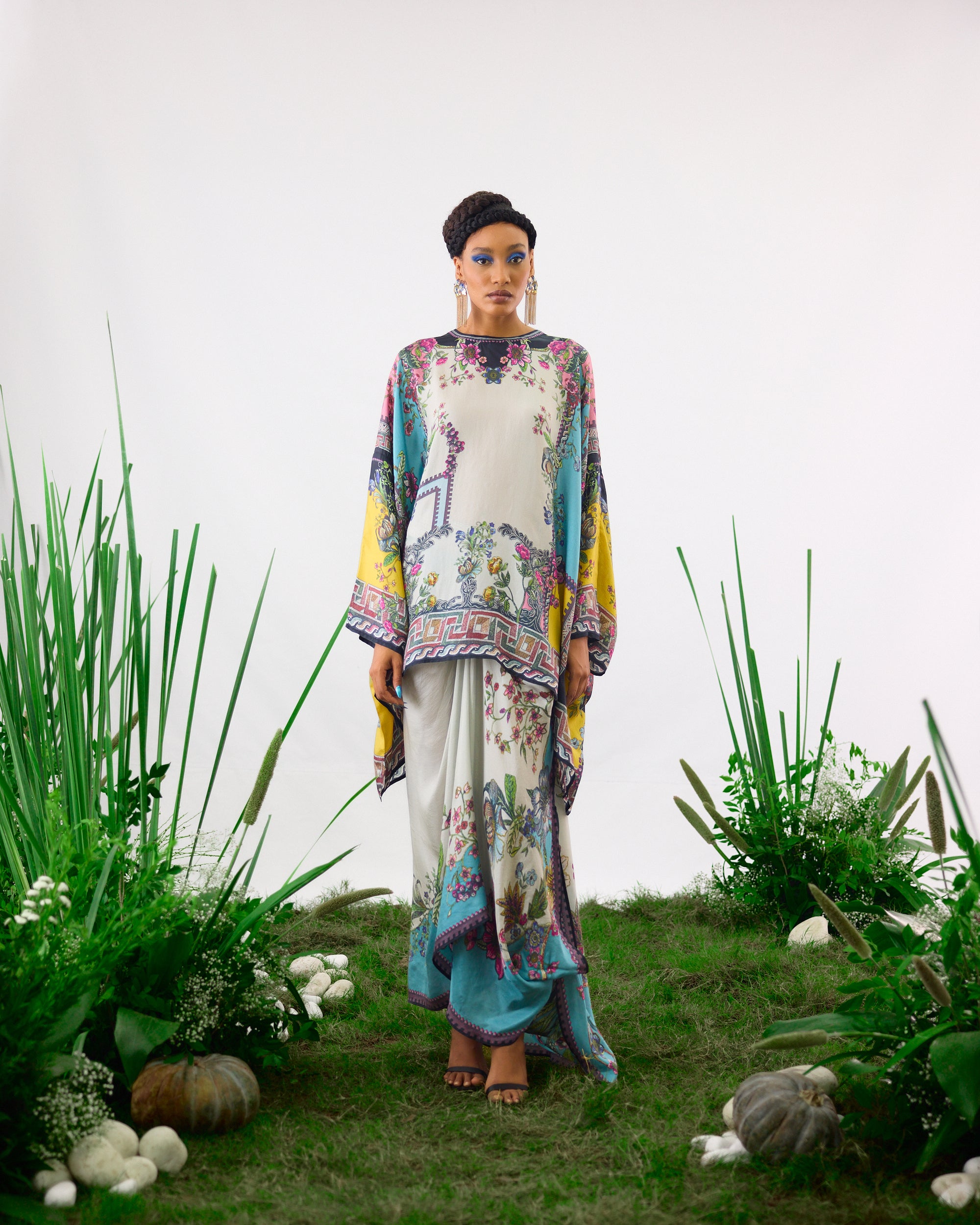 Florence : Insha - Aqua/Slate
