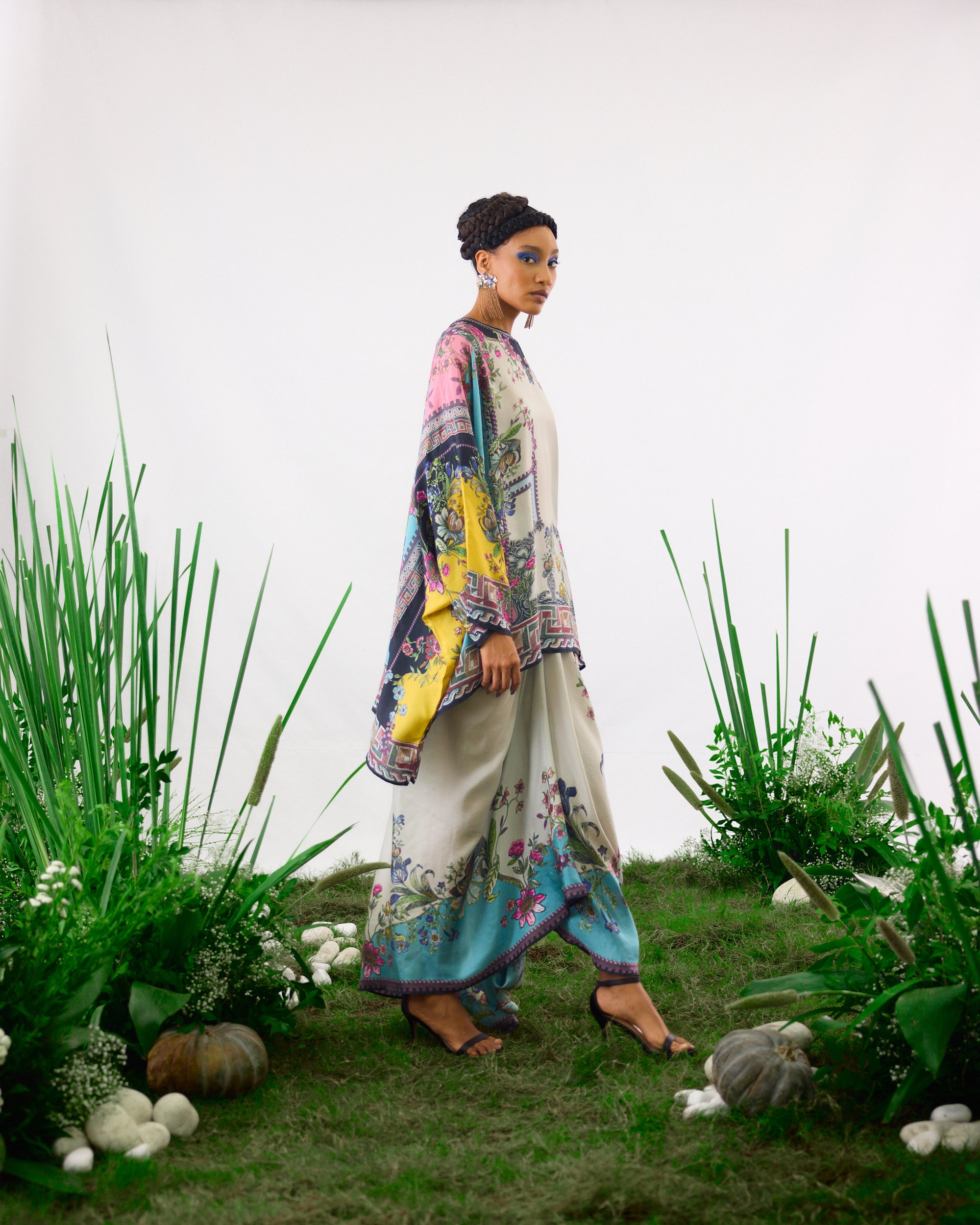 Florence : Insha - Aqua/Slate