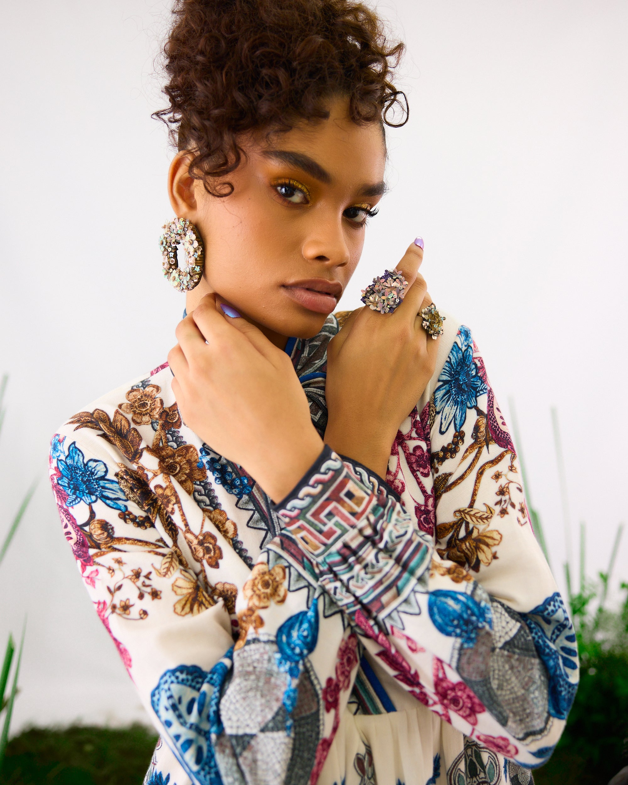 Florence : Aida - White/Multi