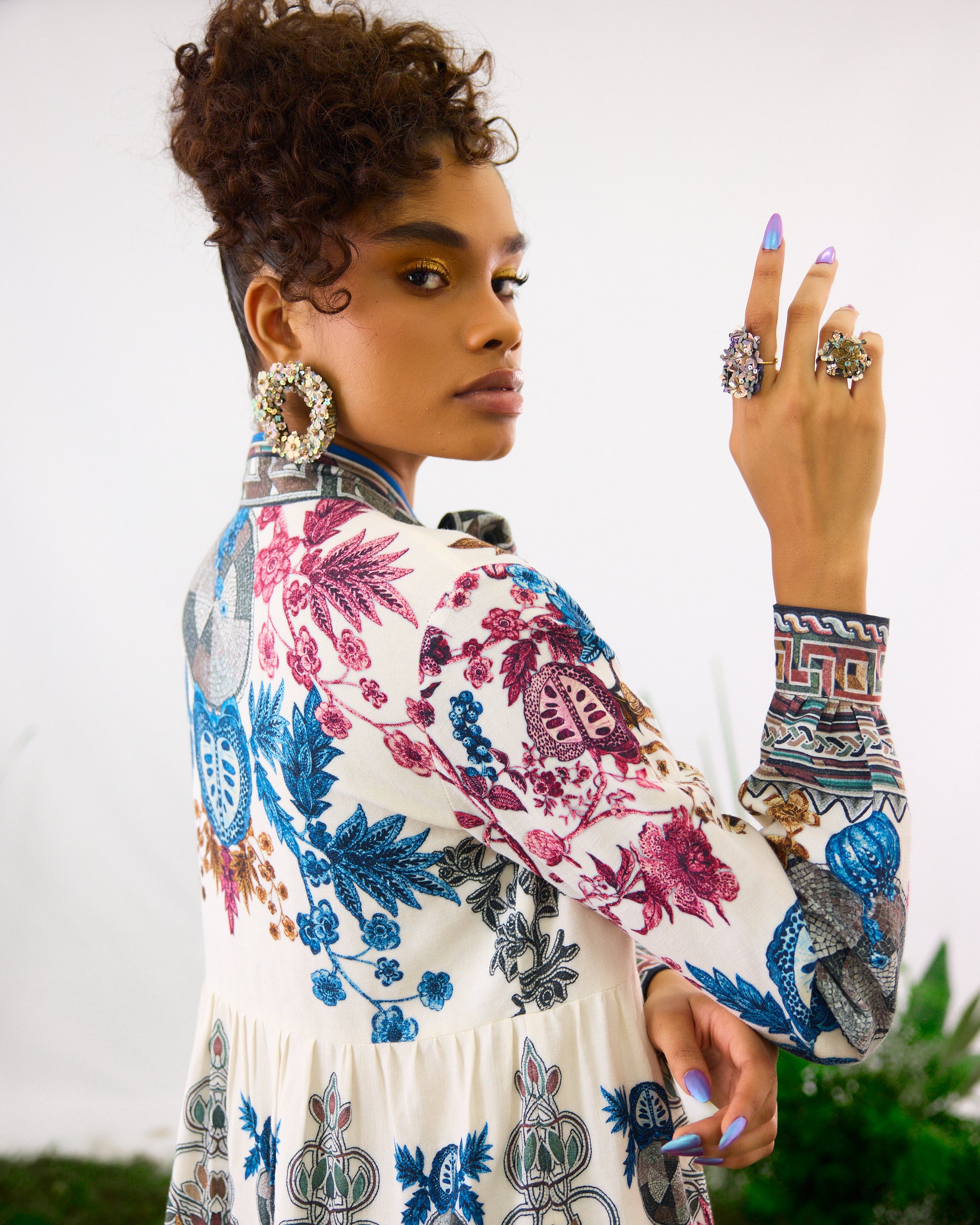 Florence : Aida - White/Multi