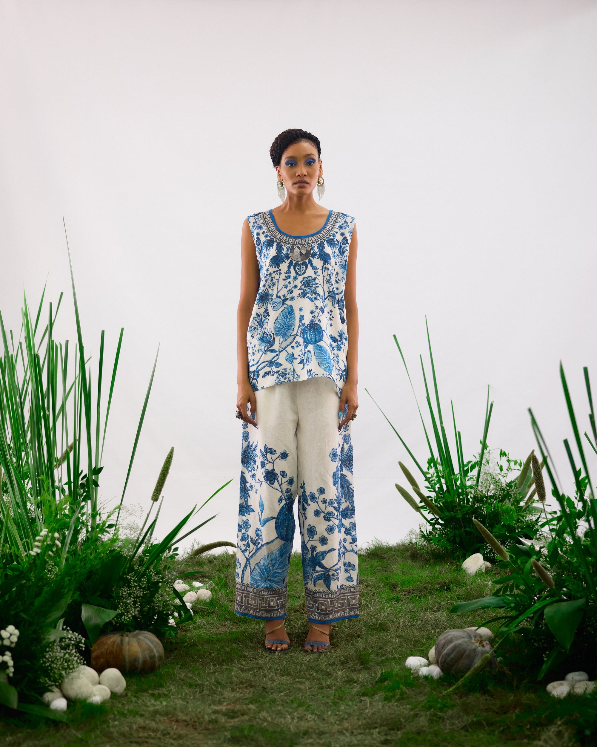 Florence  : Ursula - Blue/White