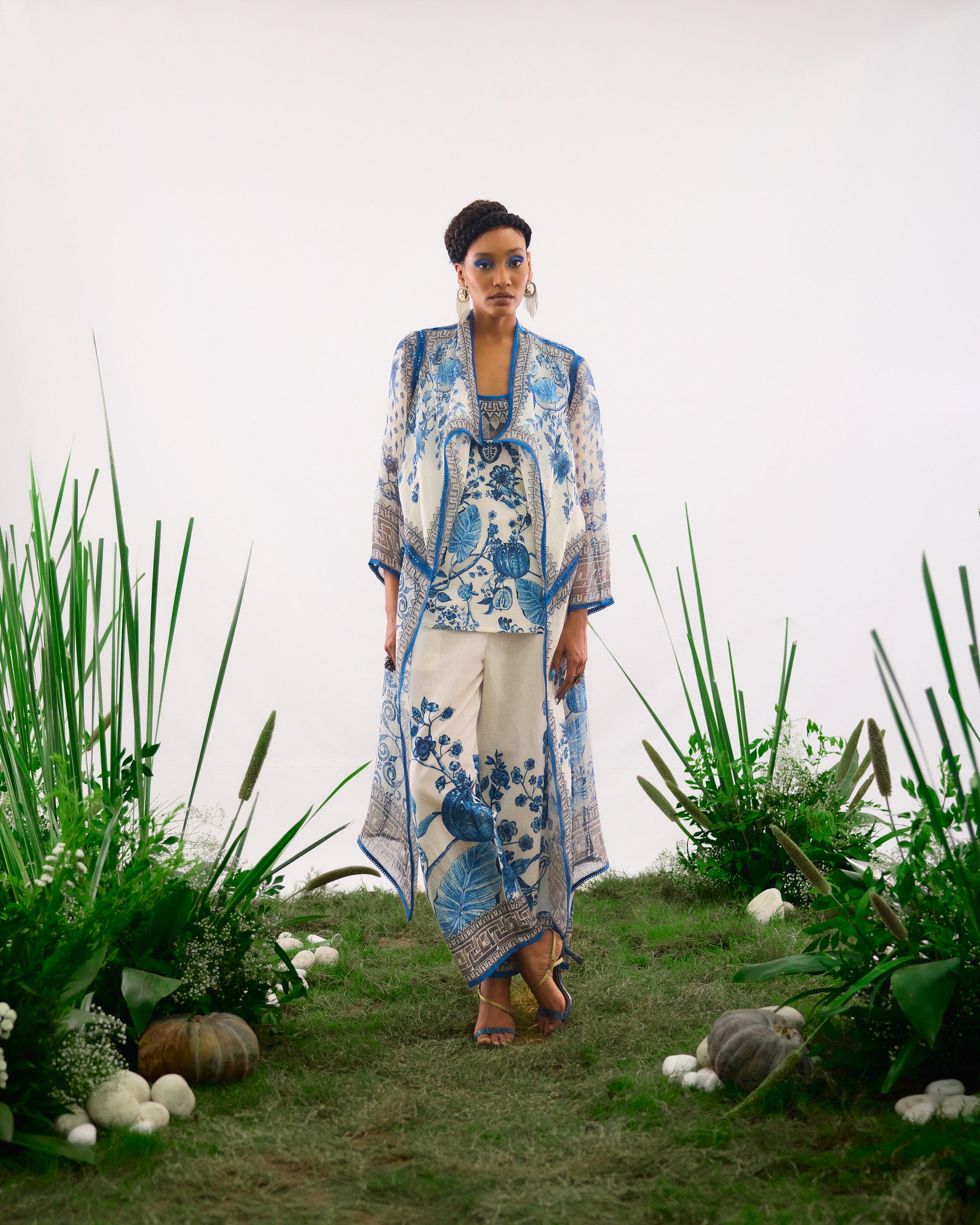 Florence  : Ursula - Blue/White