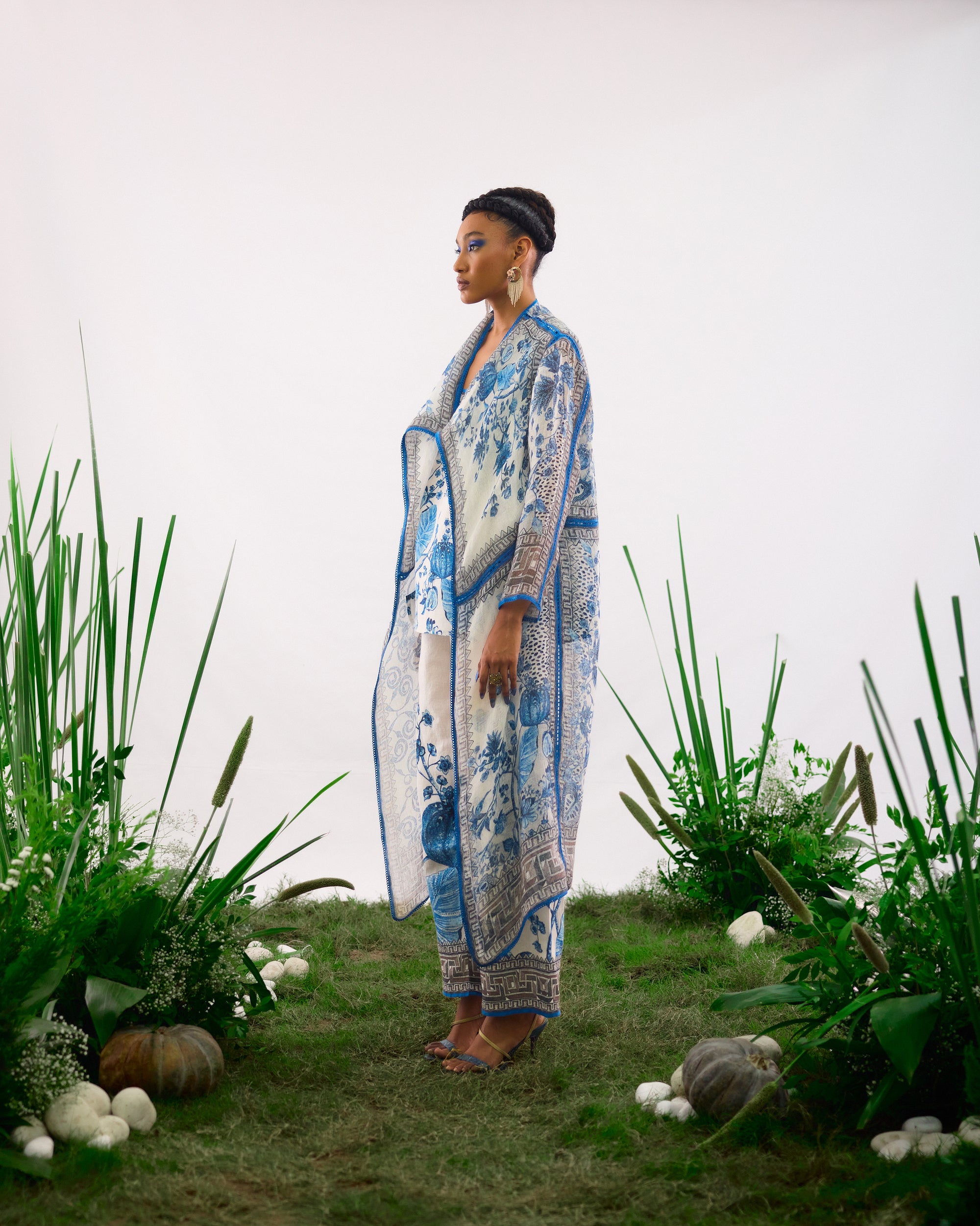 Florence  : Ursula - Blue/White