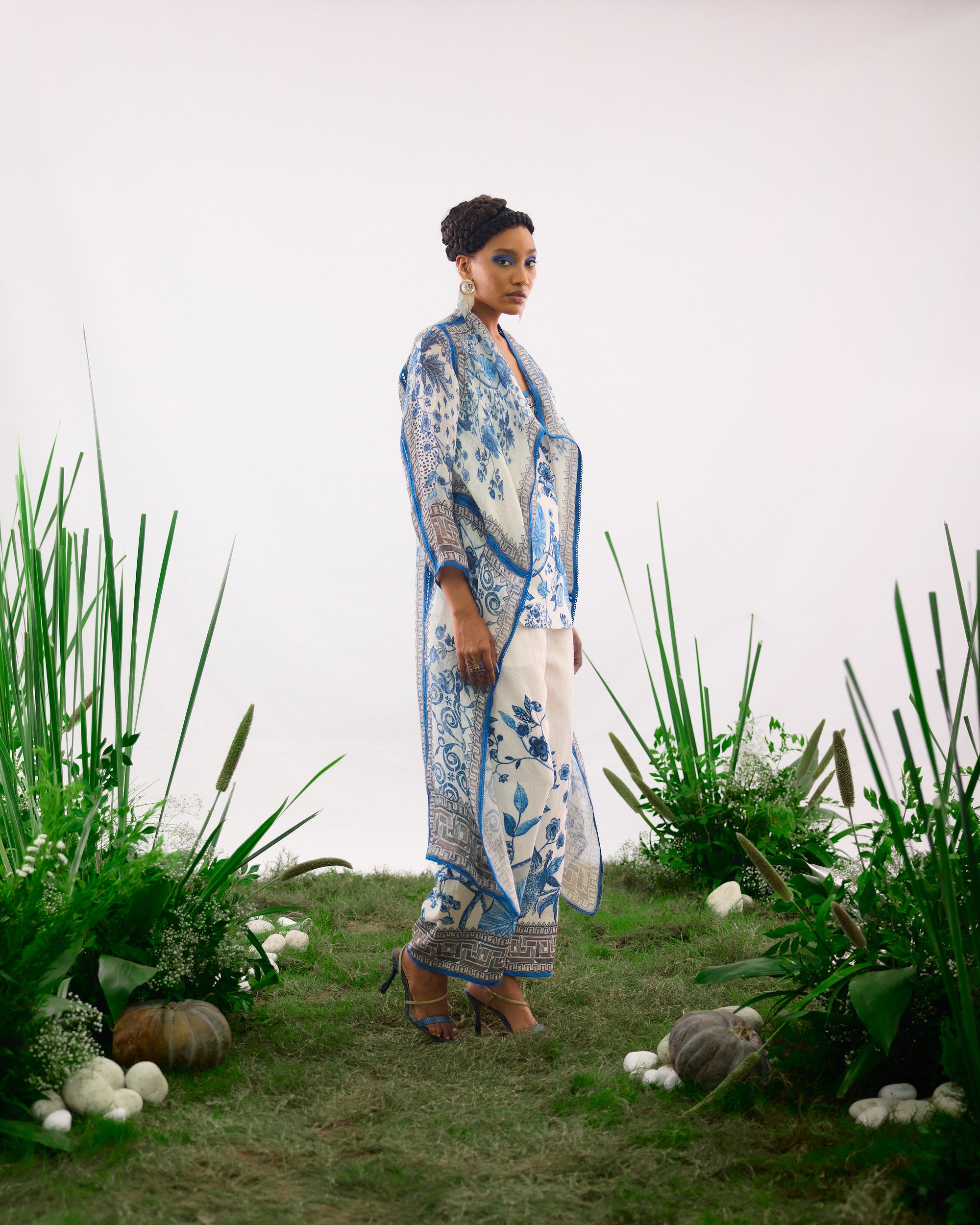 Florence  : Ursula - Blue/White