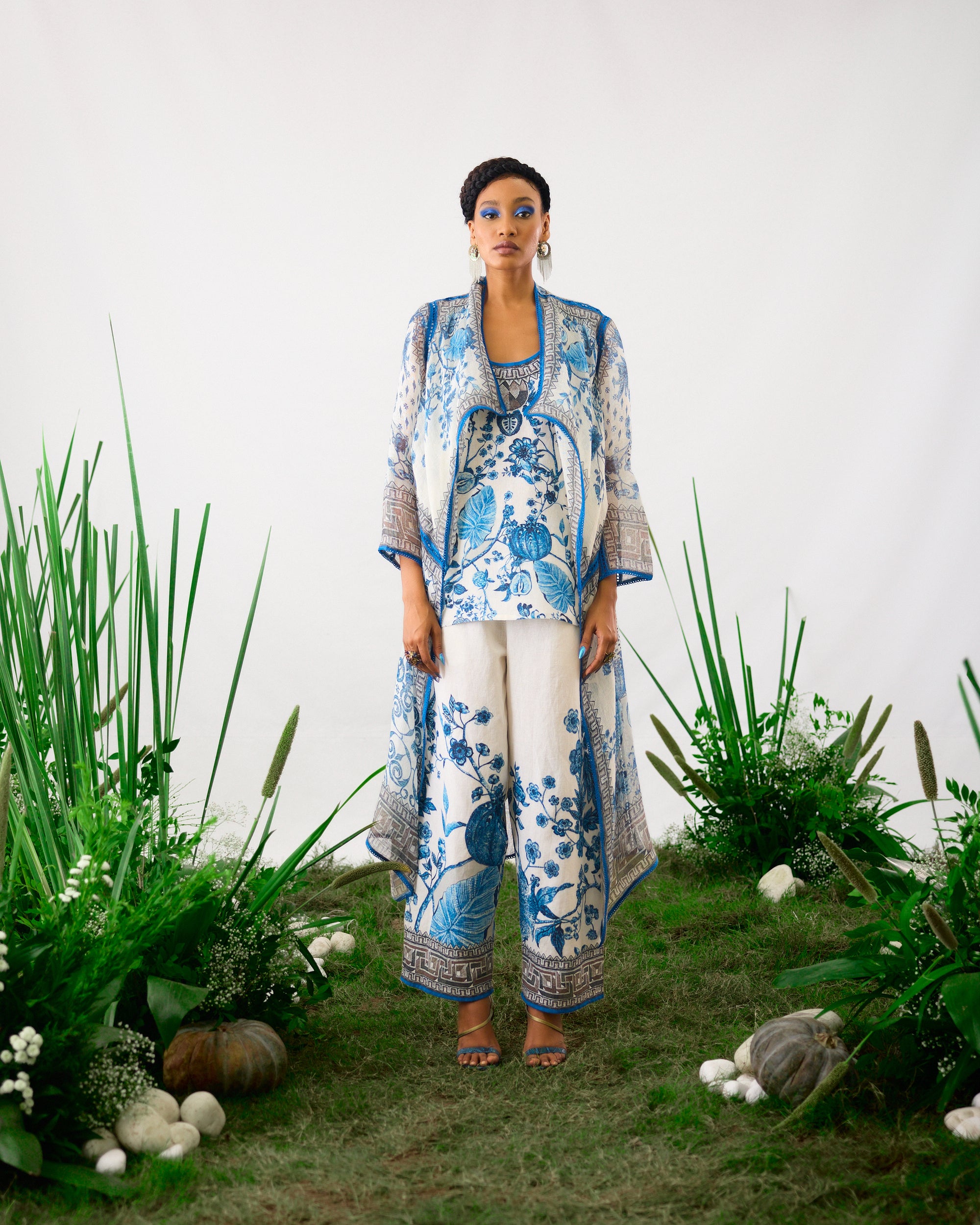 Florence  : Ursula - Blue/White