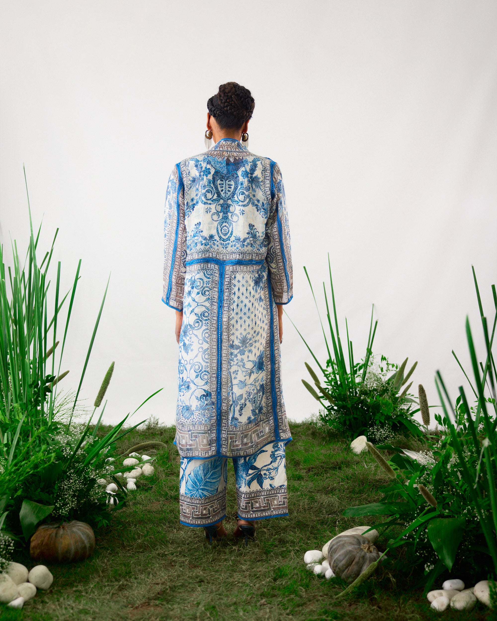 Florence  : Ursula - Blue/White