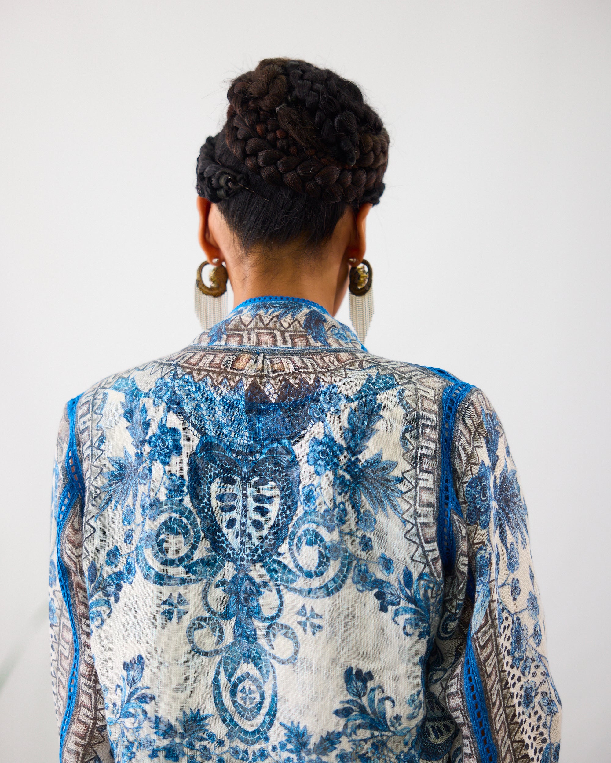 Florence  : Ursula - Blue/White
