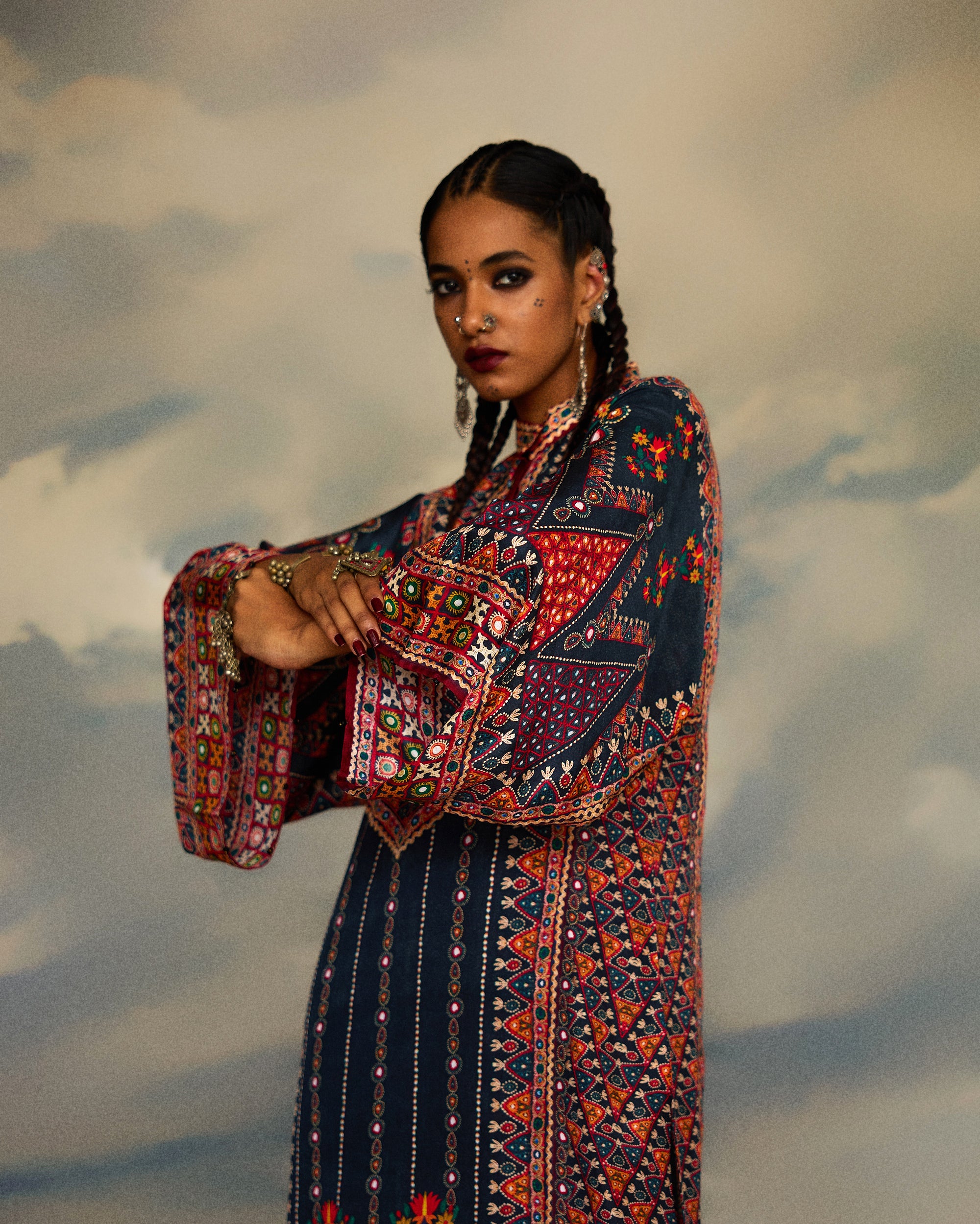 Kutch : Gayatri - Charcoal