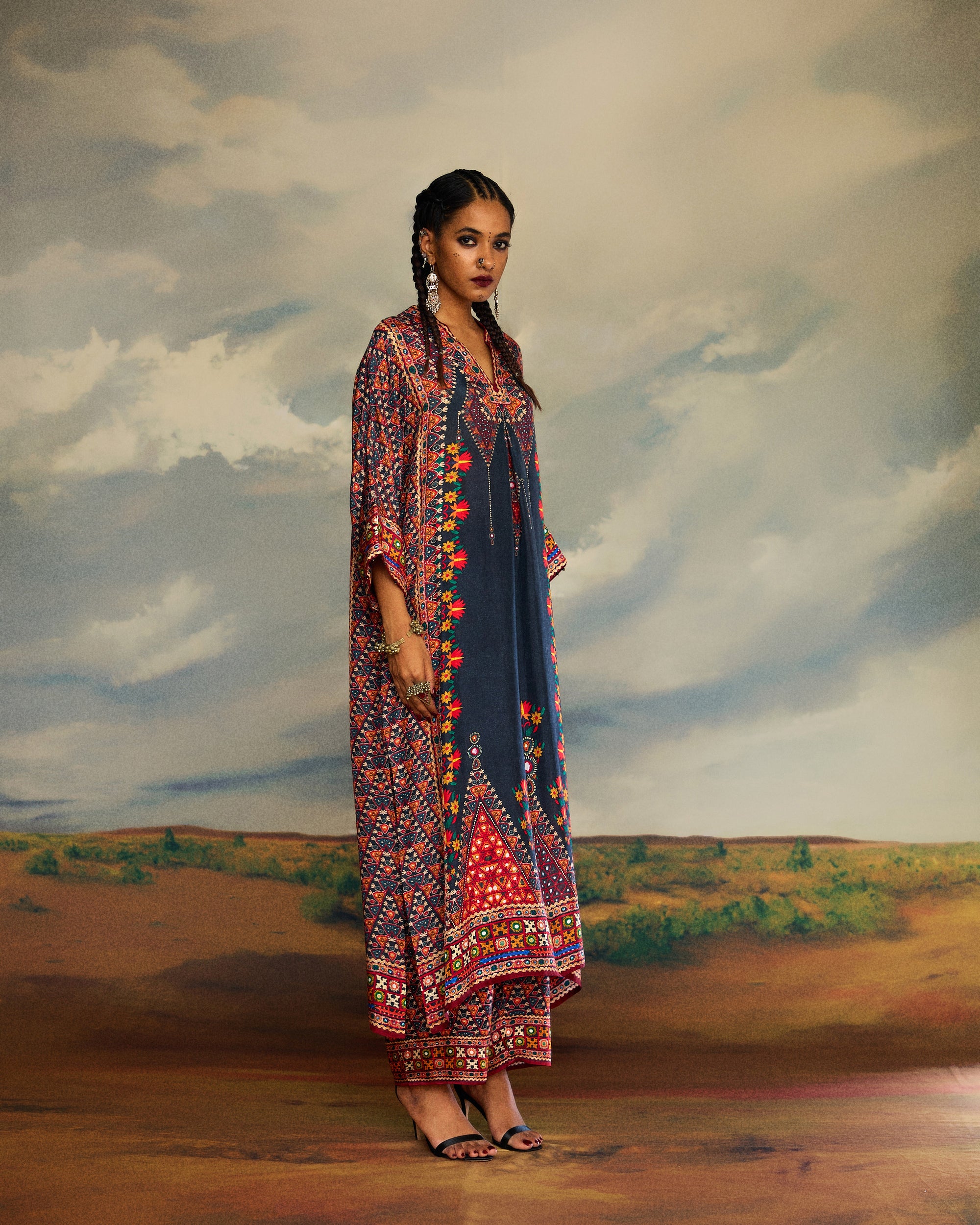 Kutch : Banera - Charcoal