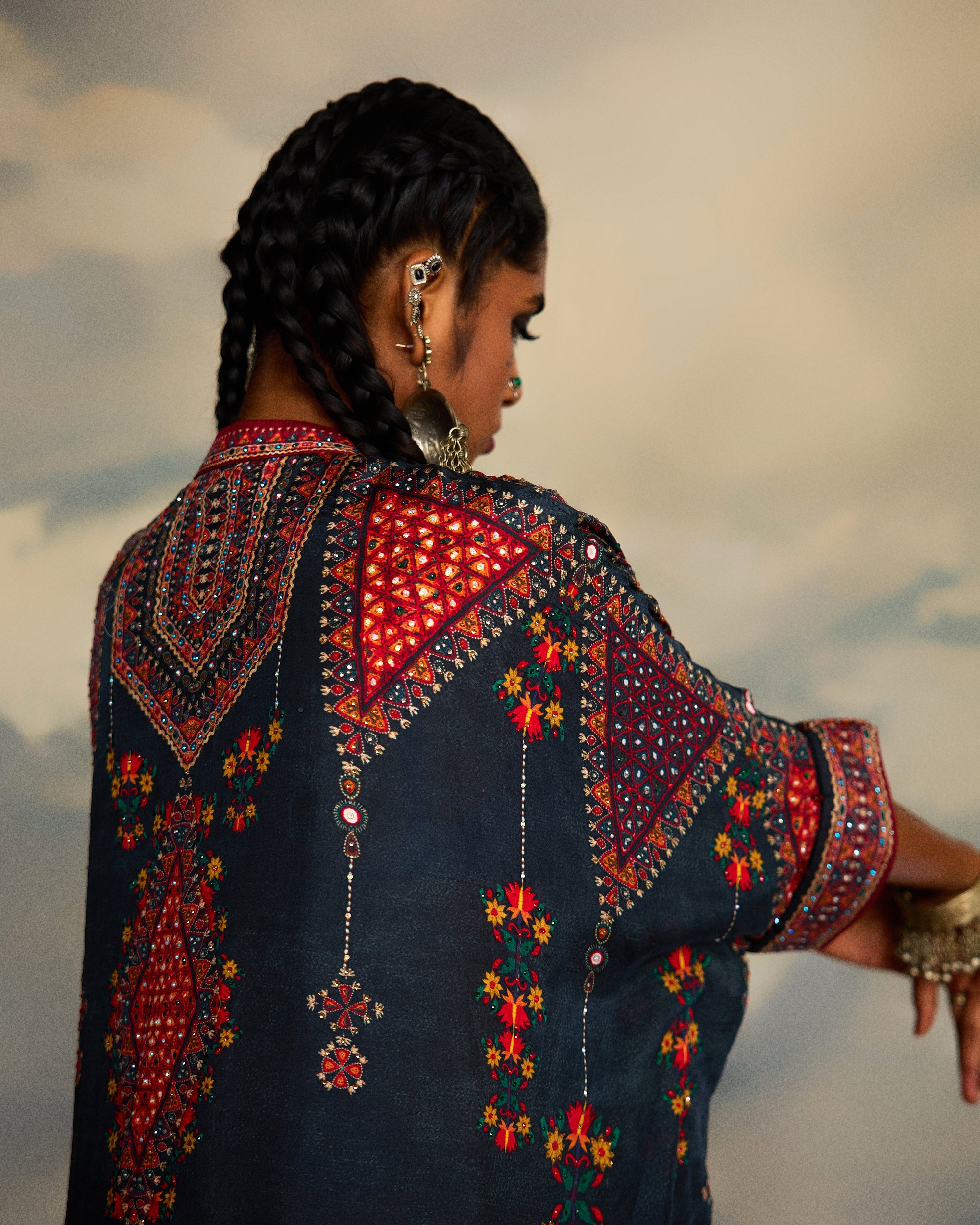 Kutch : Chanel/Afghan - Charcoal