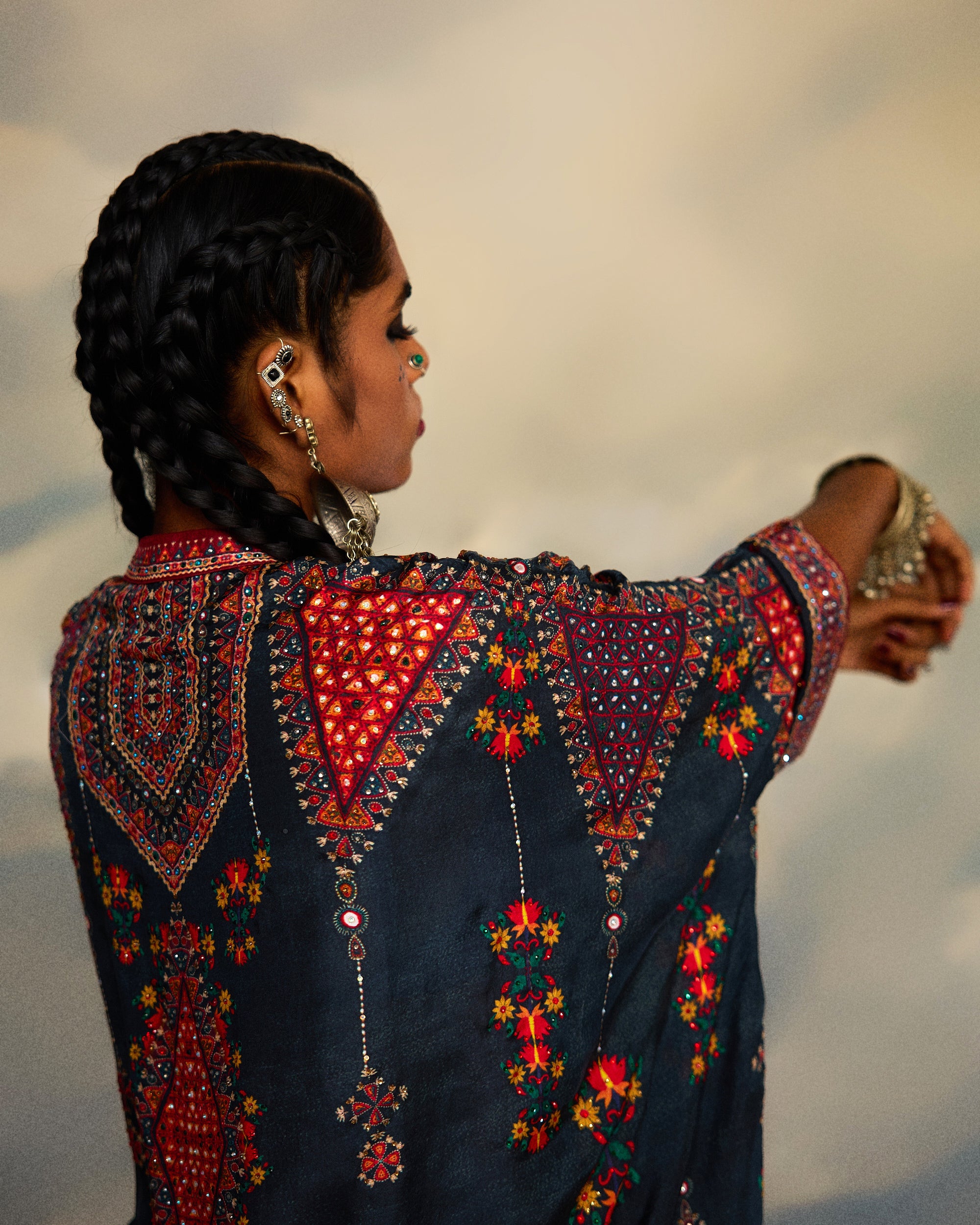 Kutch : Chanel/Afghan - Charcoal
