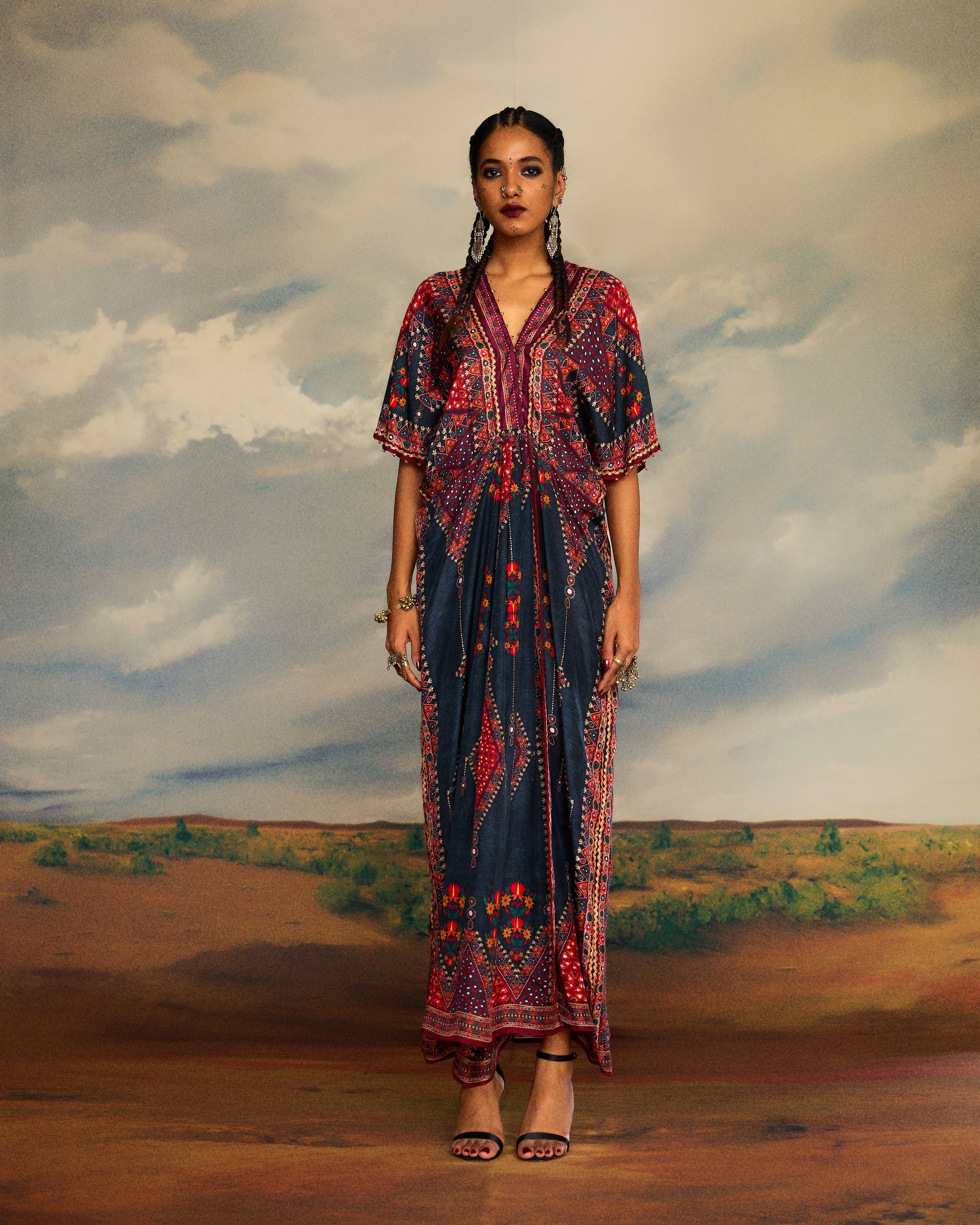 Kutch : Kusum - Charcoal