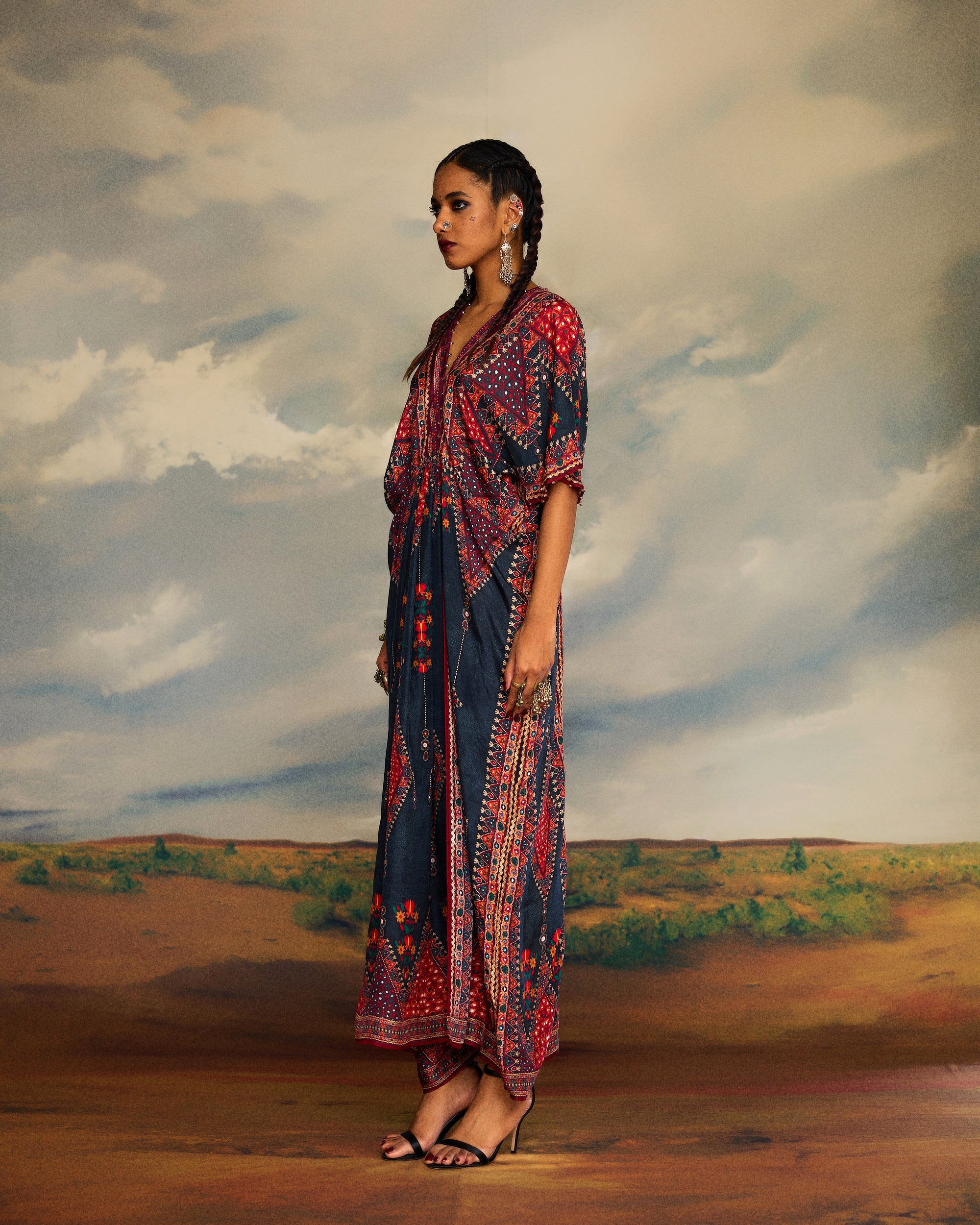 Kutch : Kusum - Charcoal