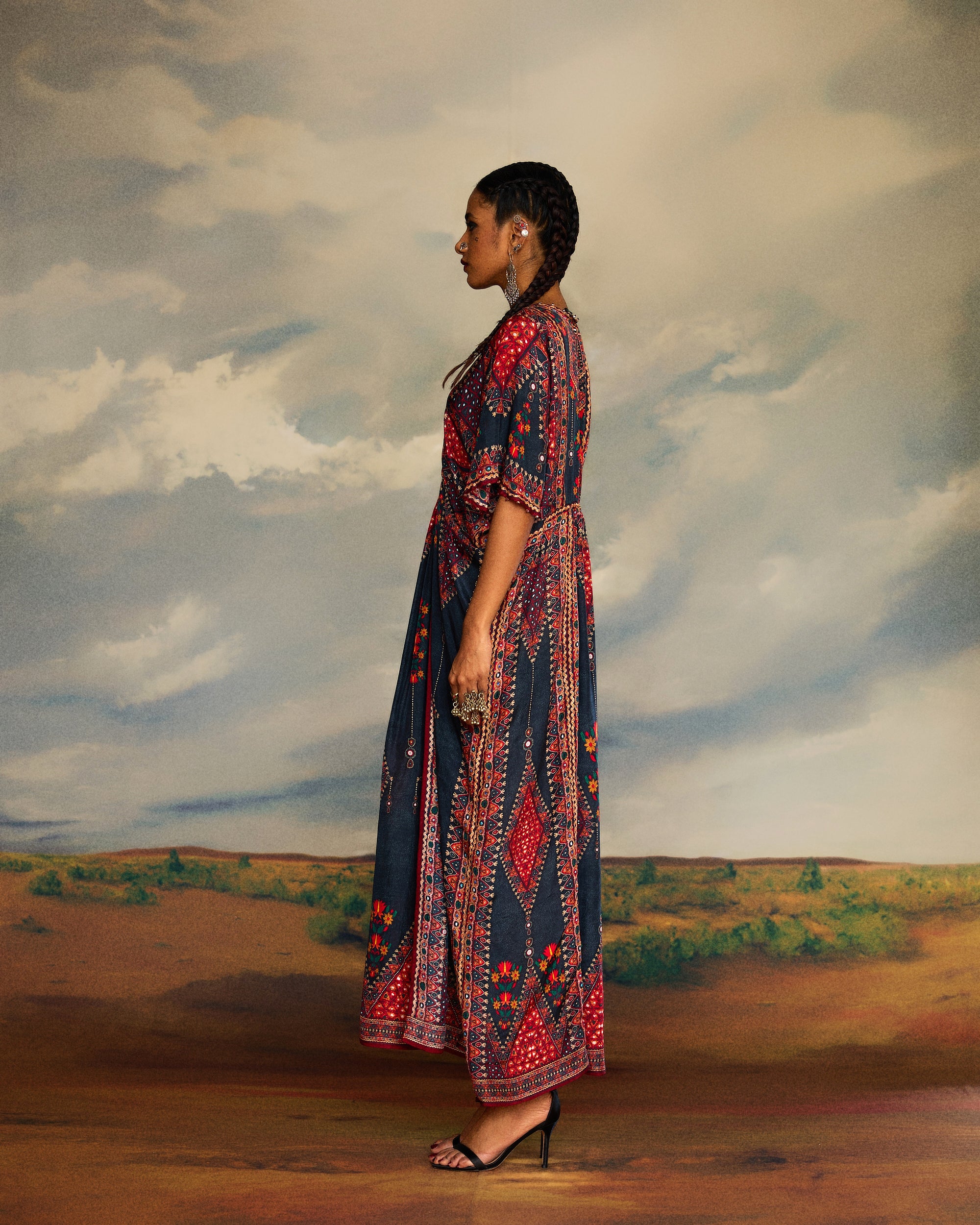 Kutch : Kusum - Charcoal