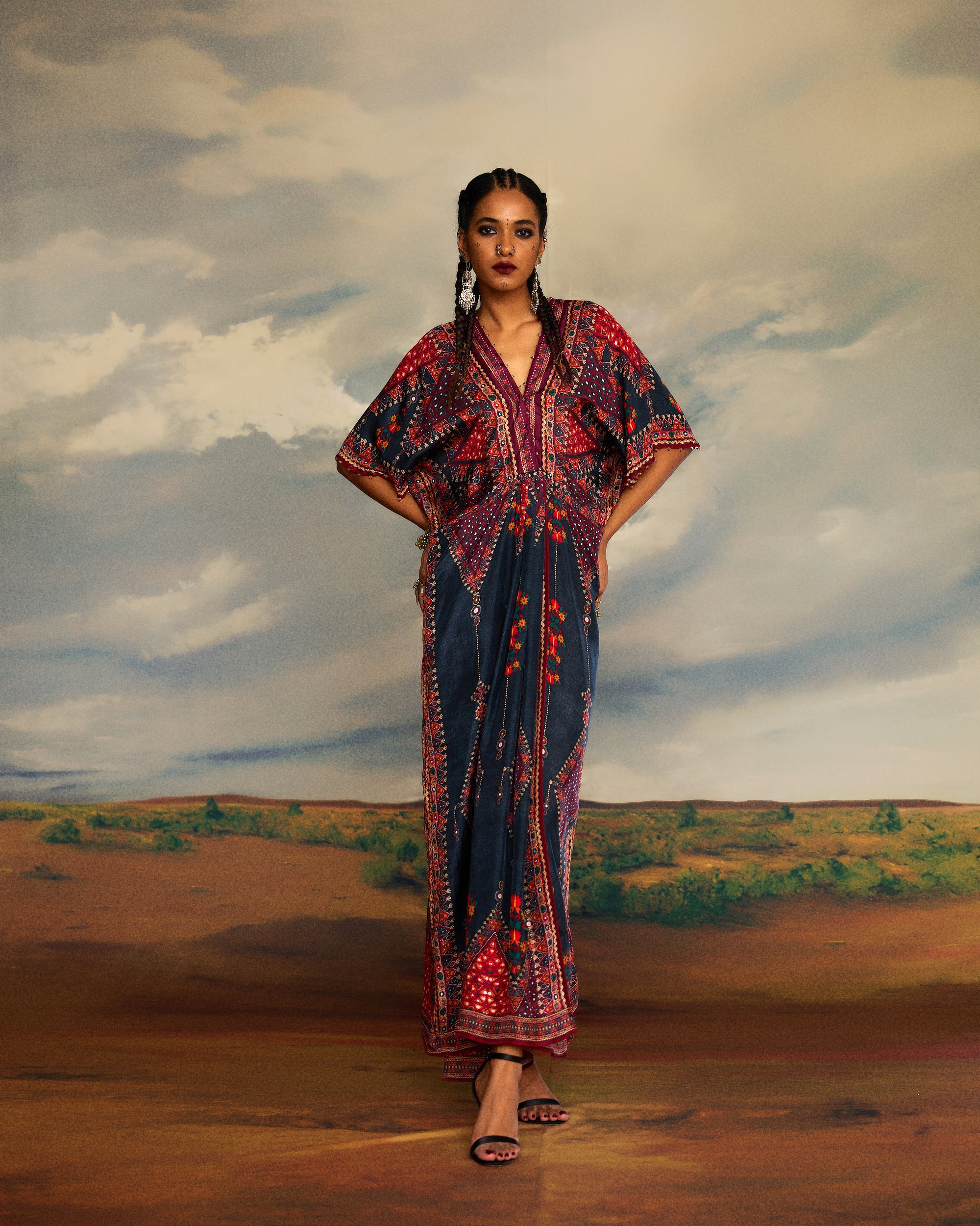Kutch : Kusum - Charcoal