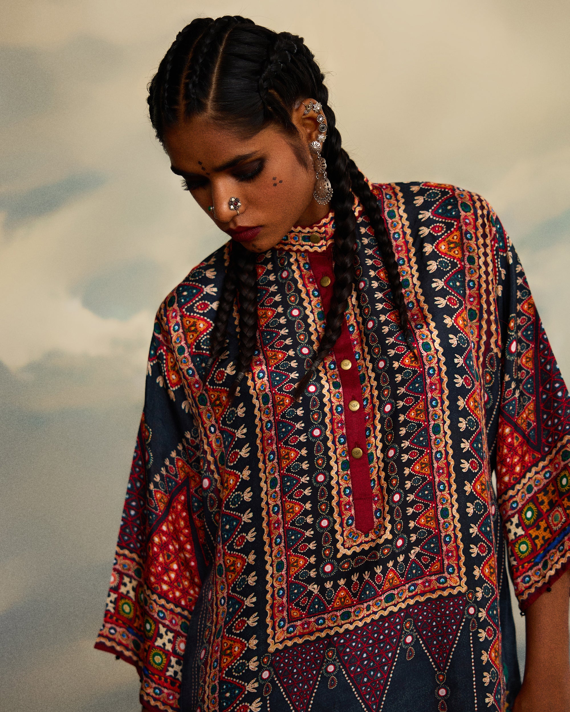 Kutch : Ghazala - Charcoal