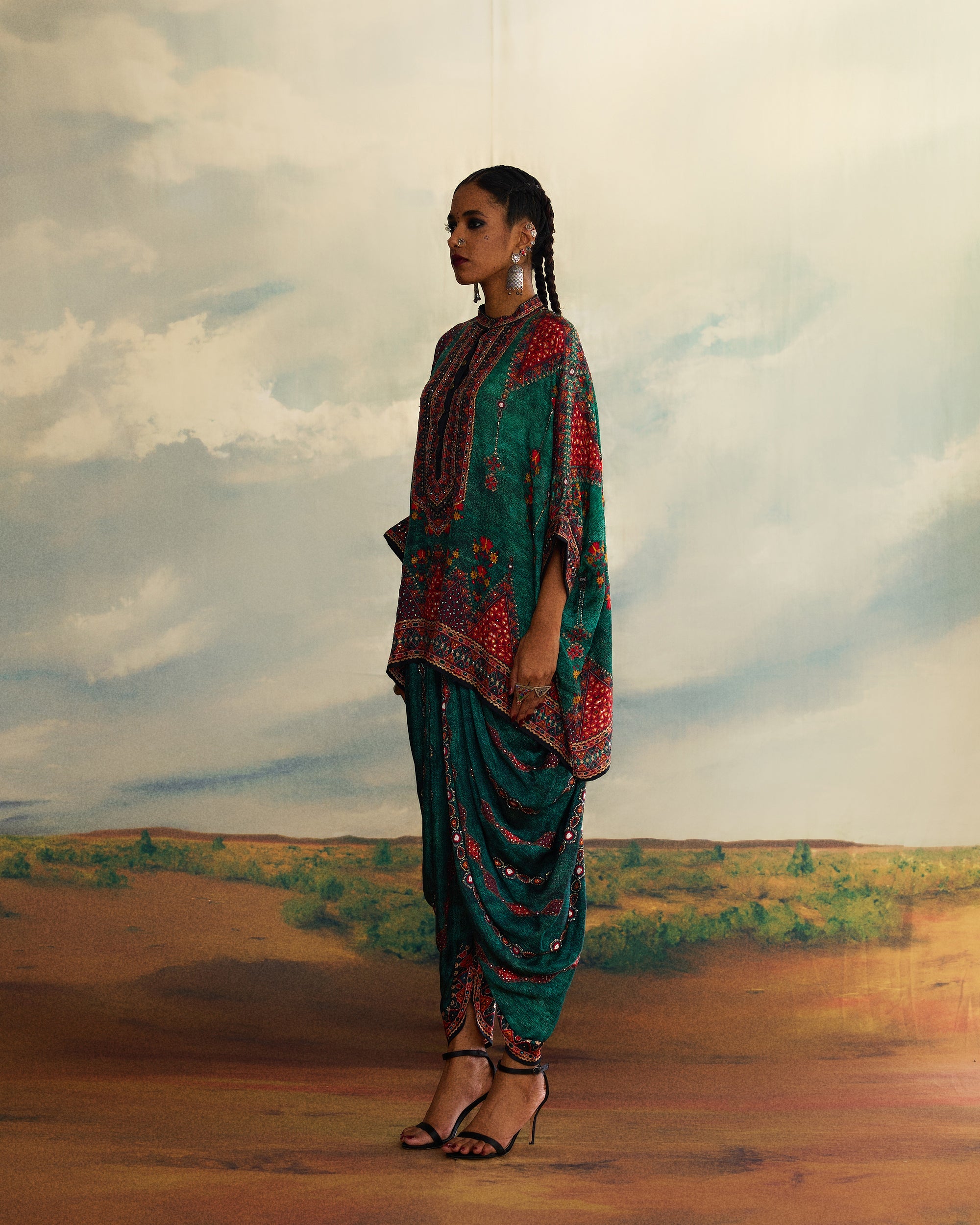 Kutch : Chanel/Afghan - Teal