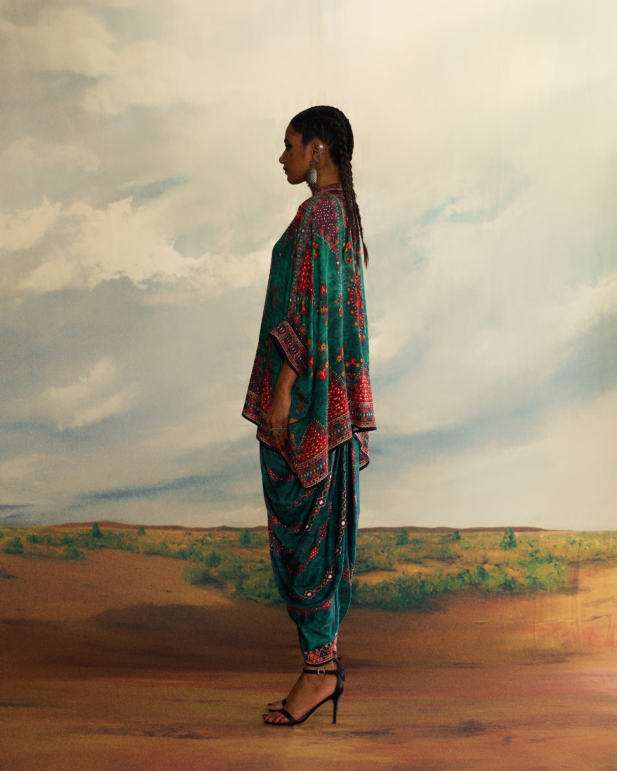 Kutch : Chanel/Afghan - Teal