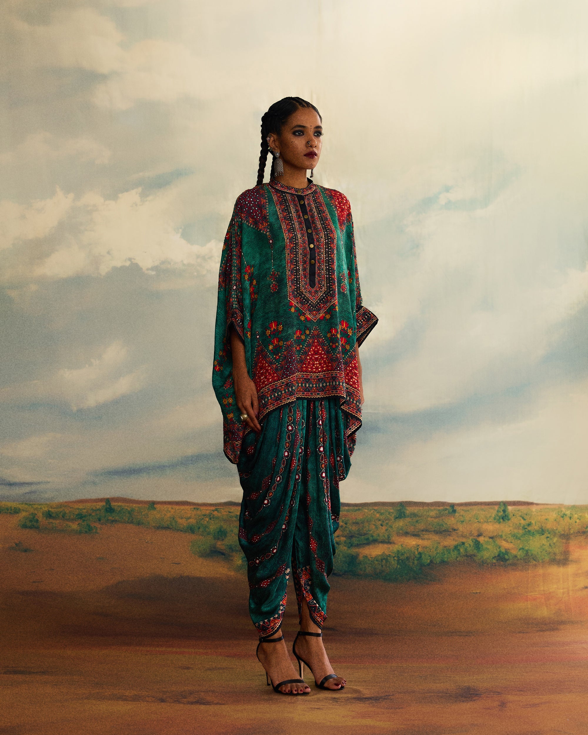 Kutch : Chanel/Afghan - Teal