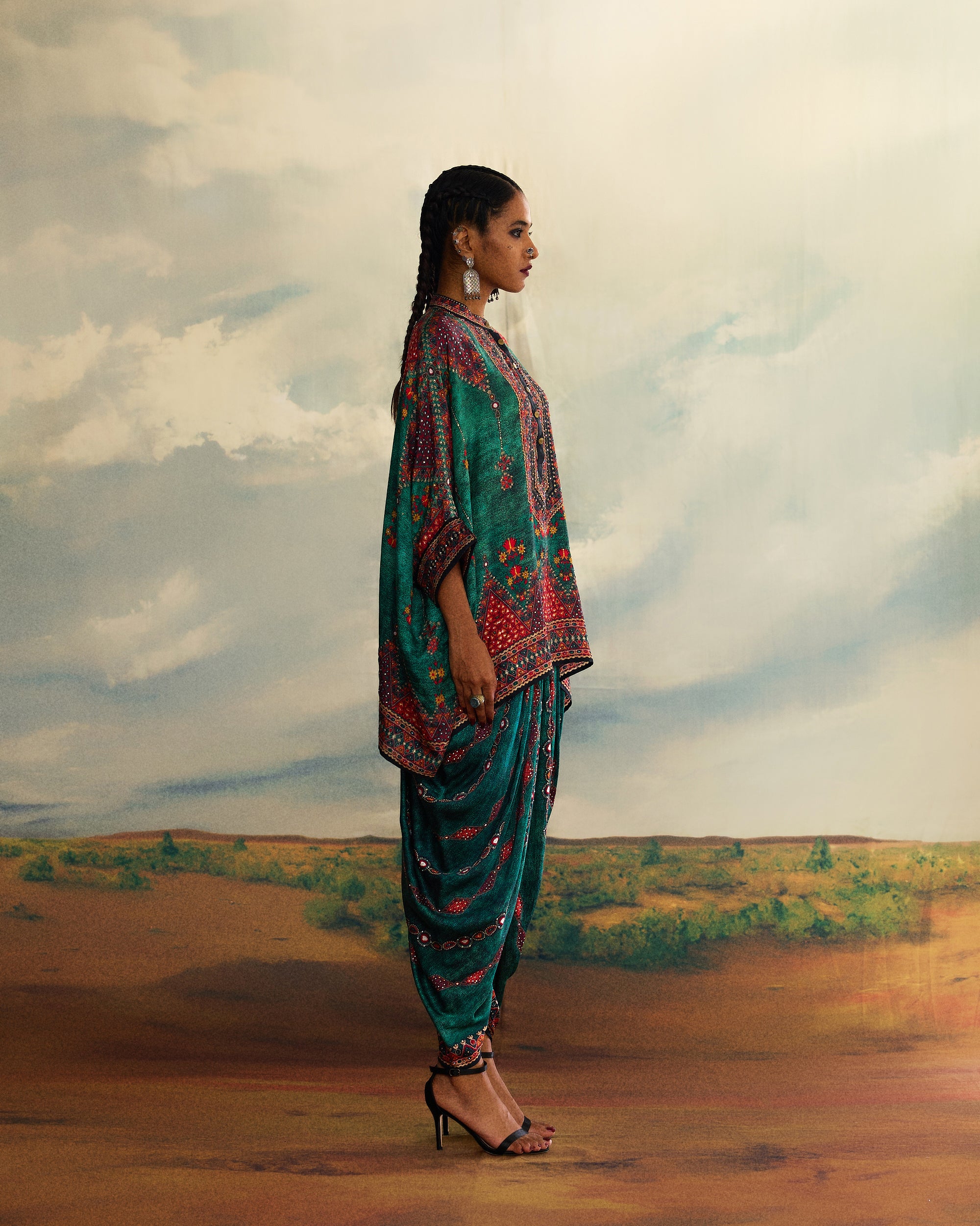 Kutch : Chanel/Afghan - Teal