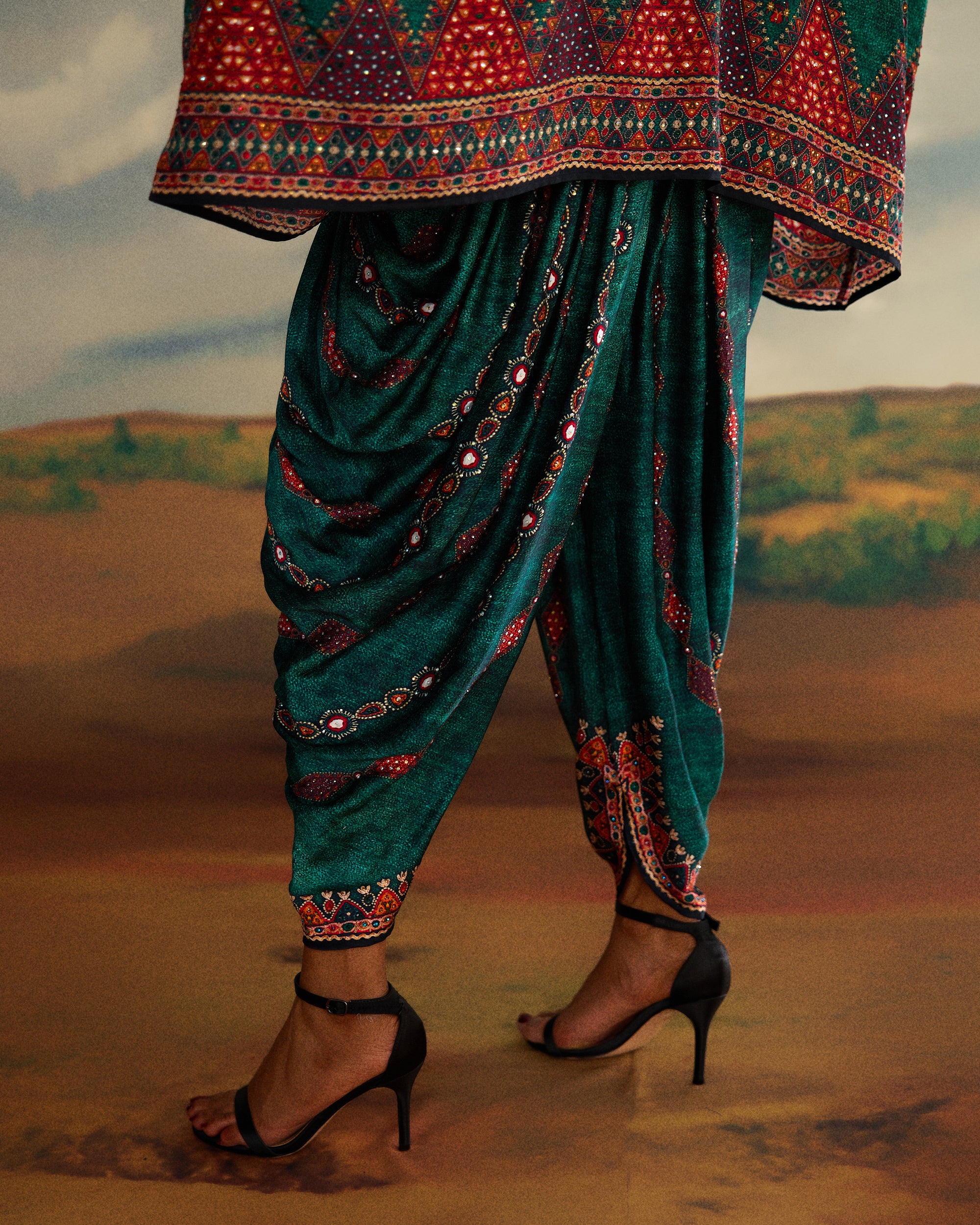 Kutch : Chanel/Afghan - Teal