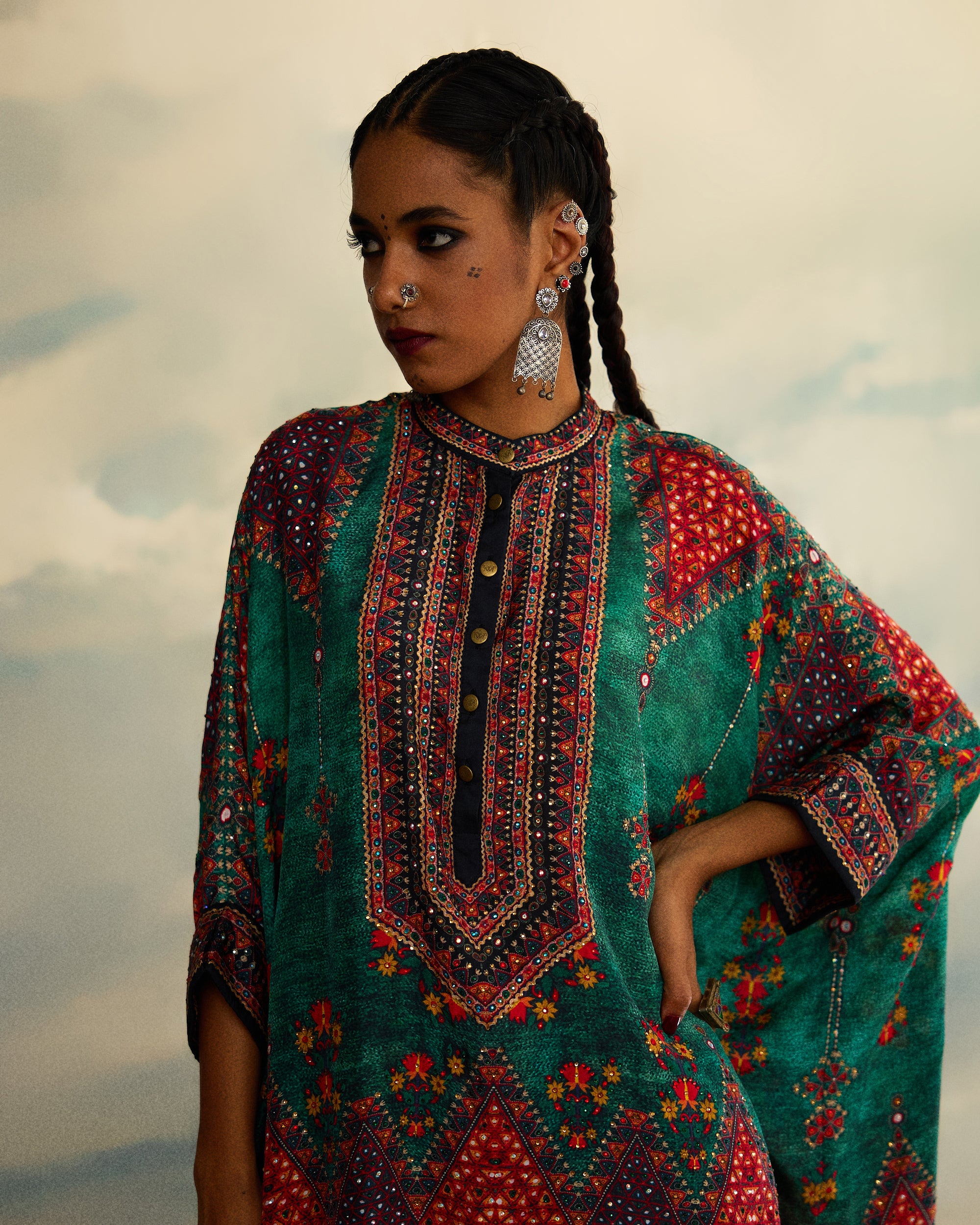 Kutch : Chanel/Afghan - Teal