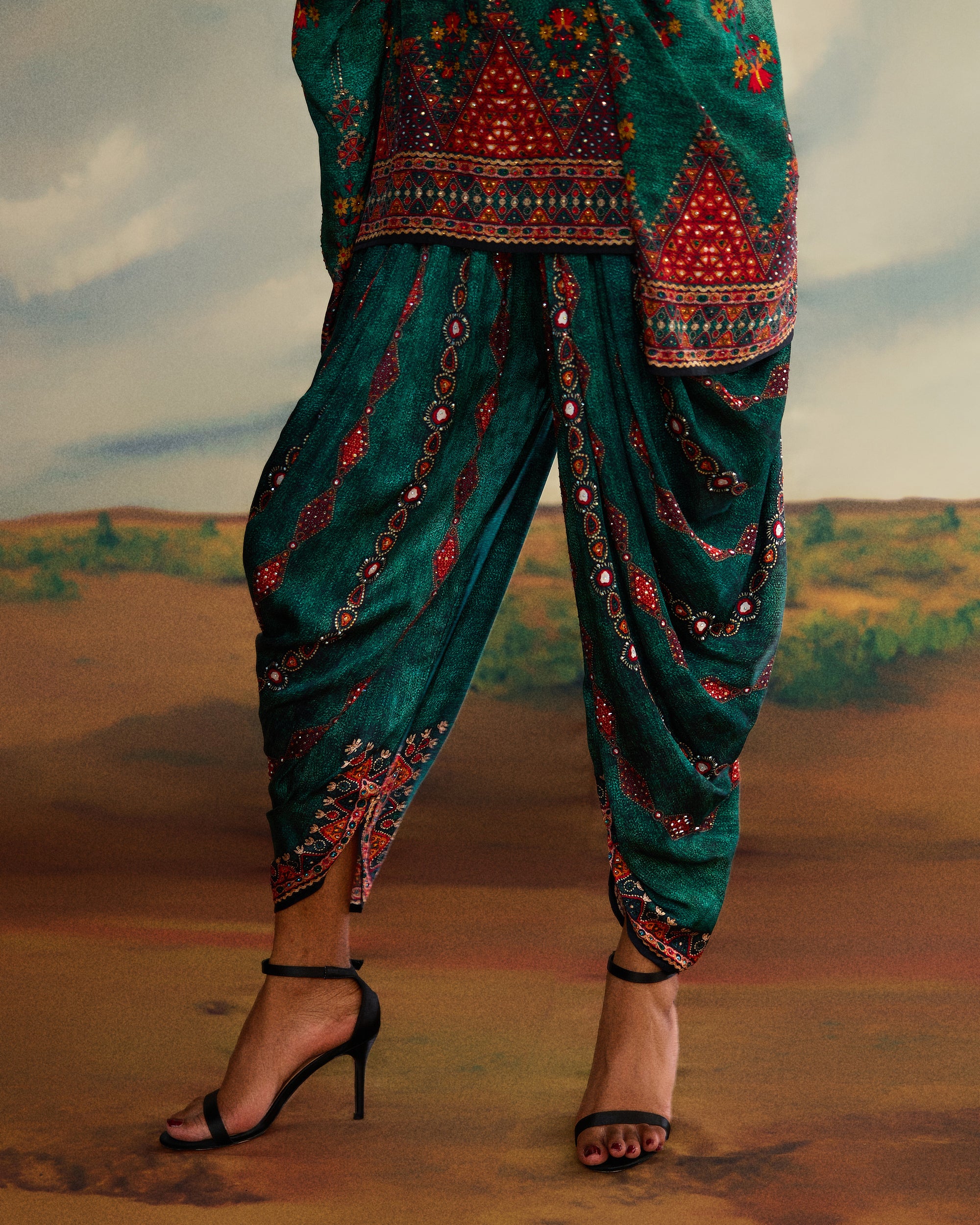 Kutch : Chanel/Afghan - Teal
