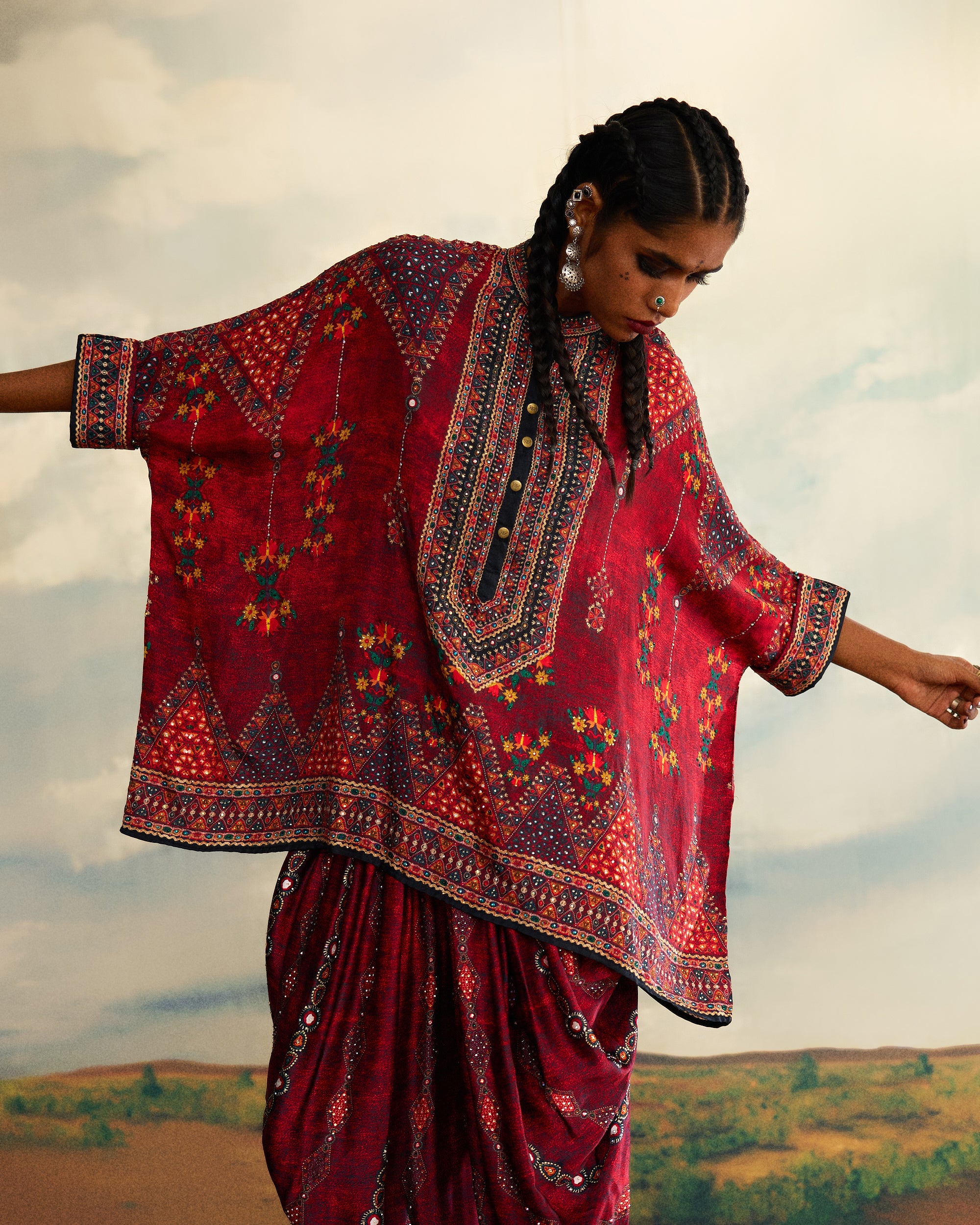Kutch : Chanel/Afghan - Red