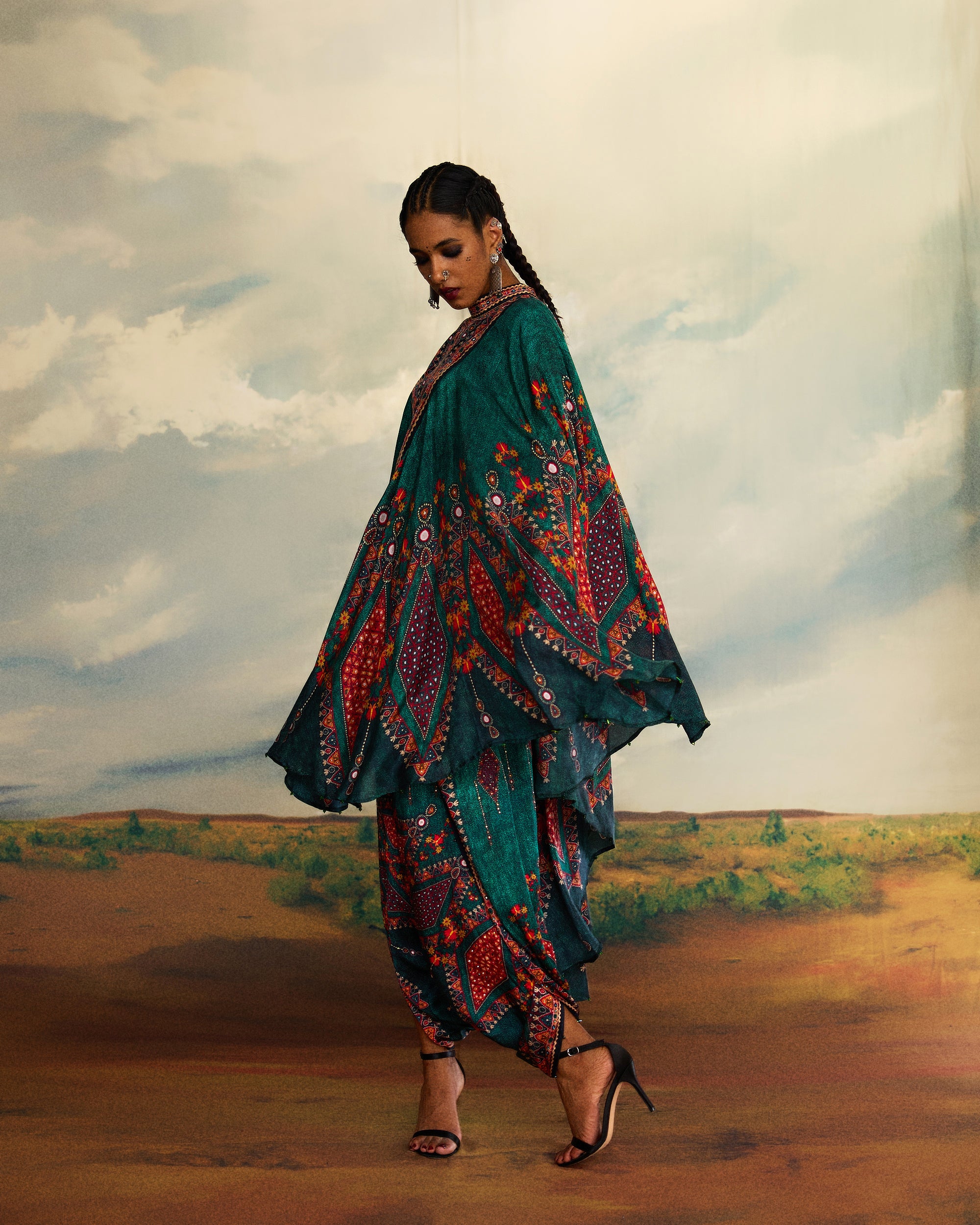 Kutch : Farah - Teal