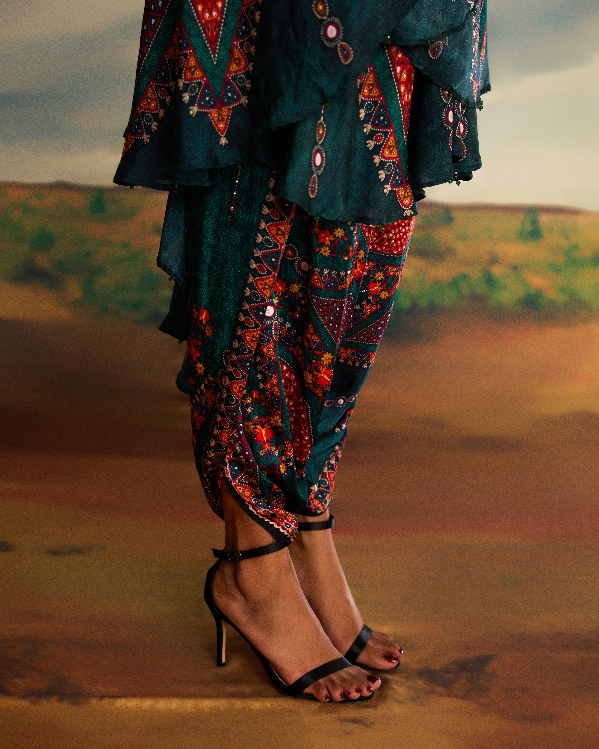 Kutch : Farah - Teal